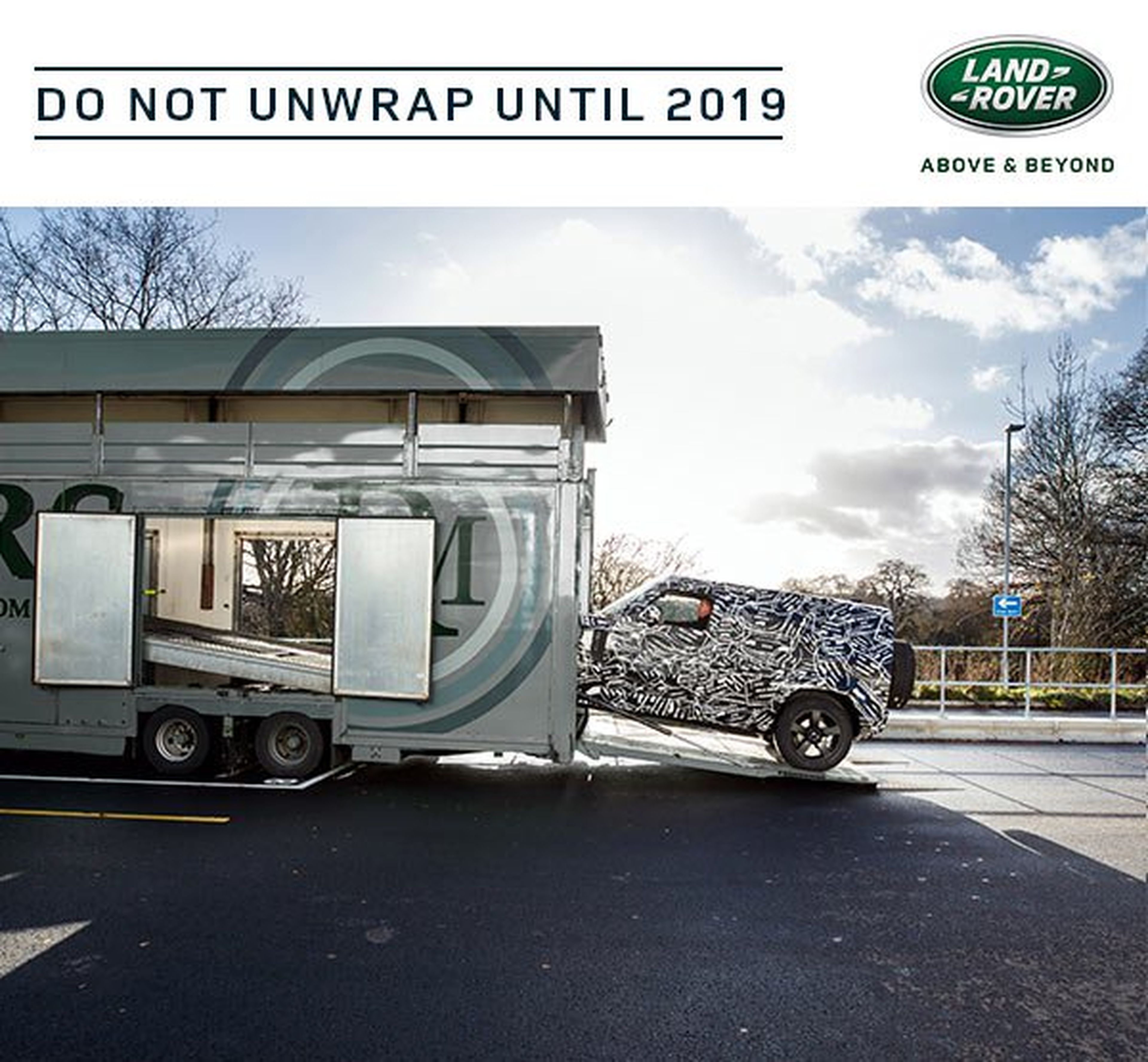 Land Rover Defender 2019 teaser