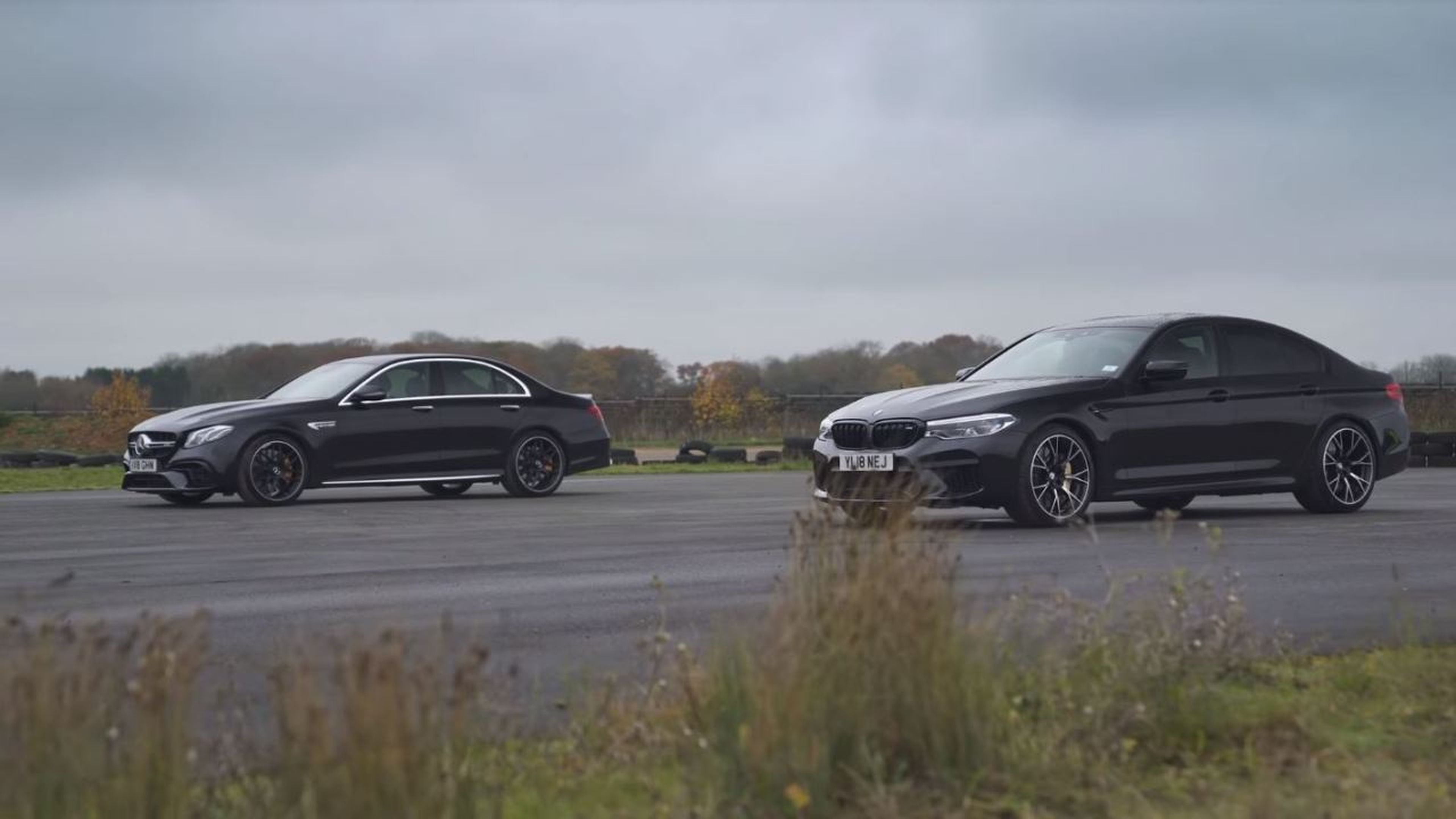 Mercedes-AMG E63 S vs BMW M5 Competition 
