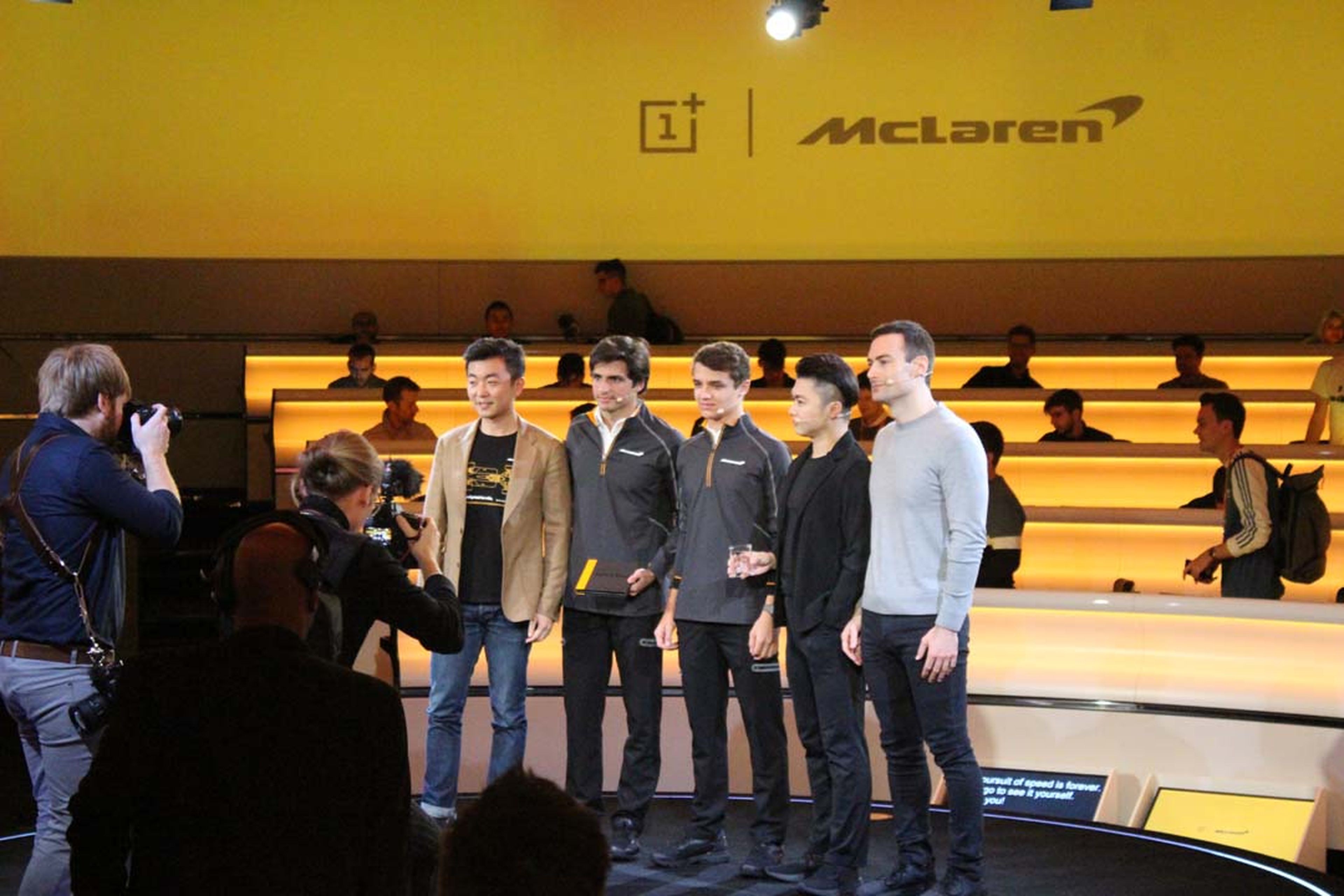 Presentación OnePlus 6T McLaren Edition en Woking