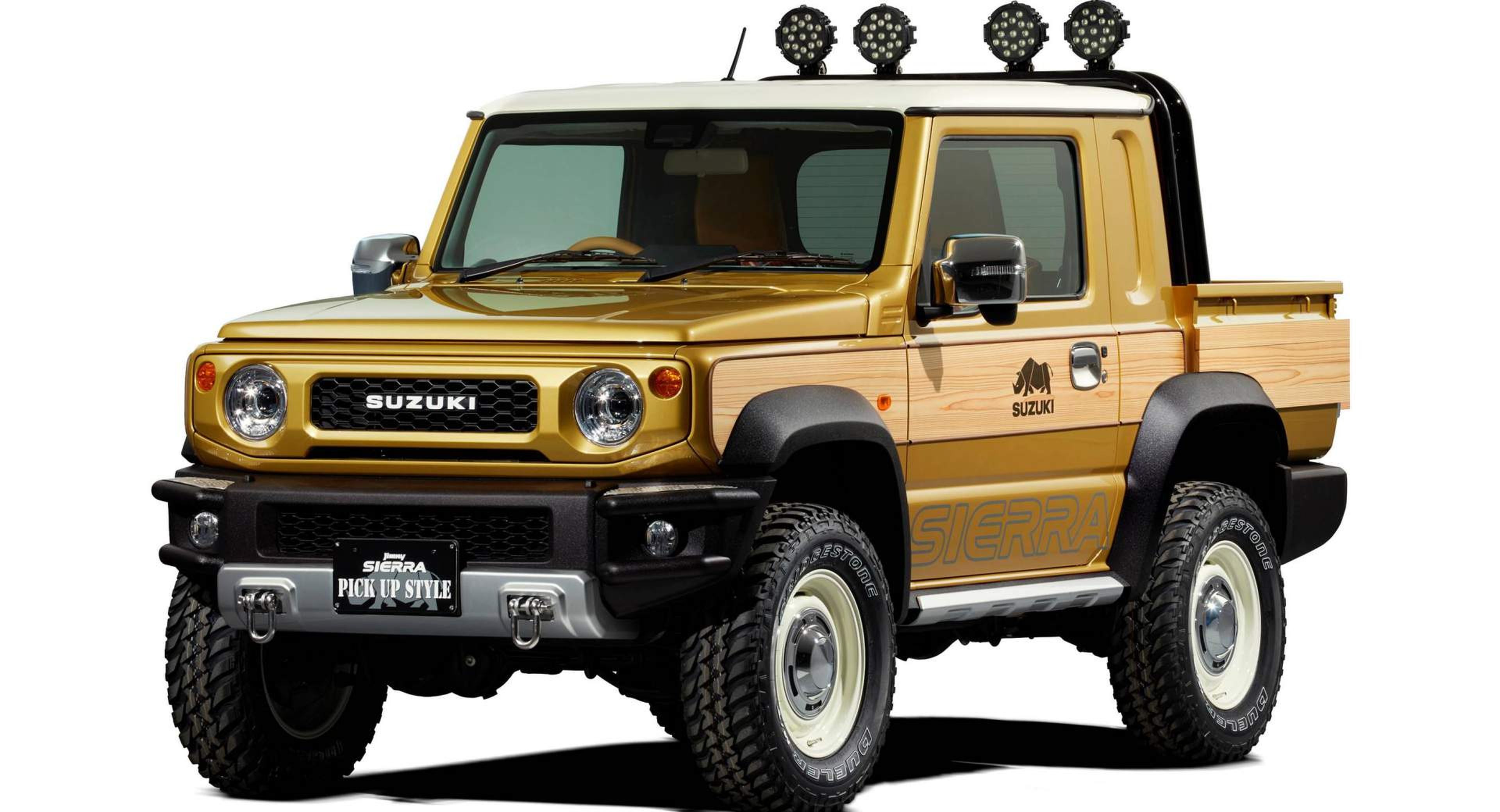 Suzuki transforma el nuevo Jimny en un mini 'pick up