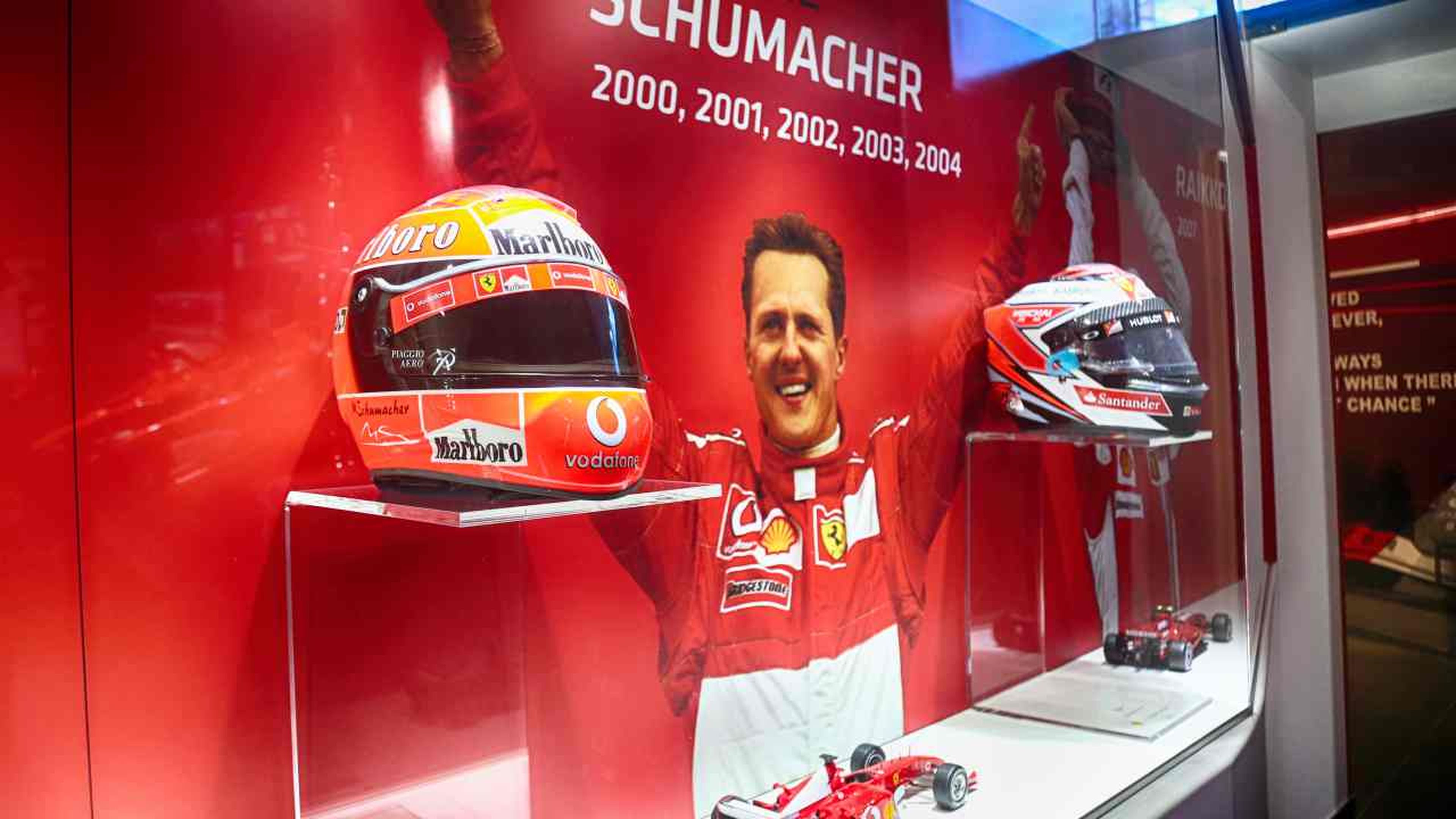 Exposición "Michael 50" Michael Schumacher