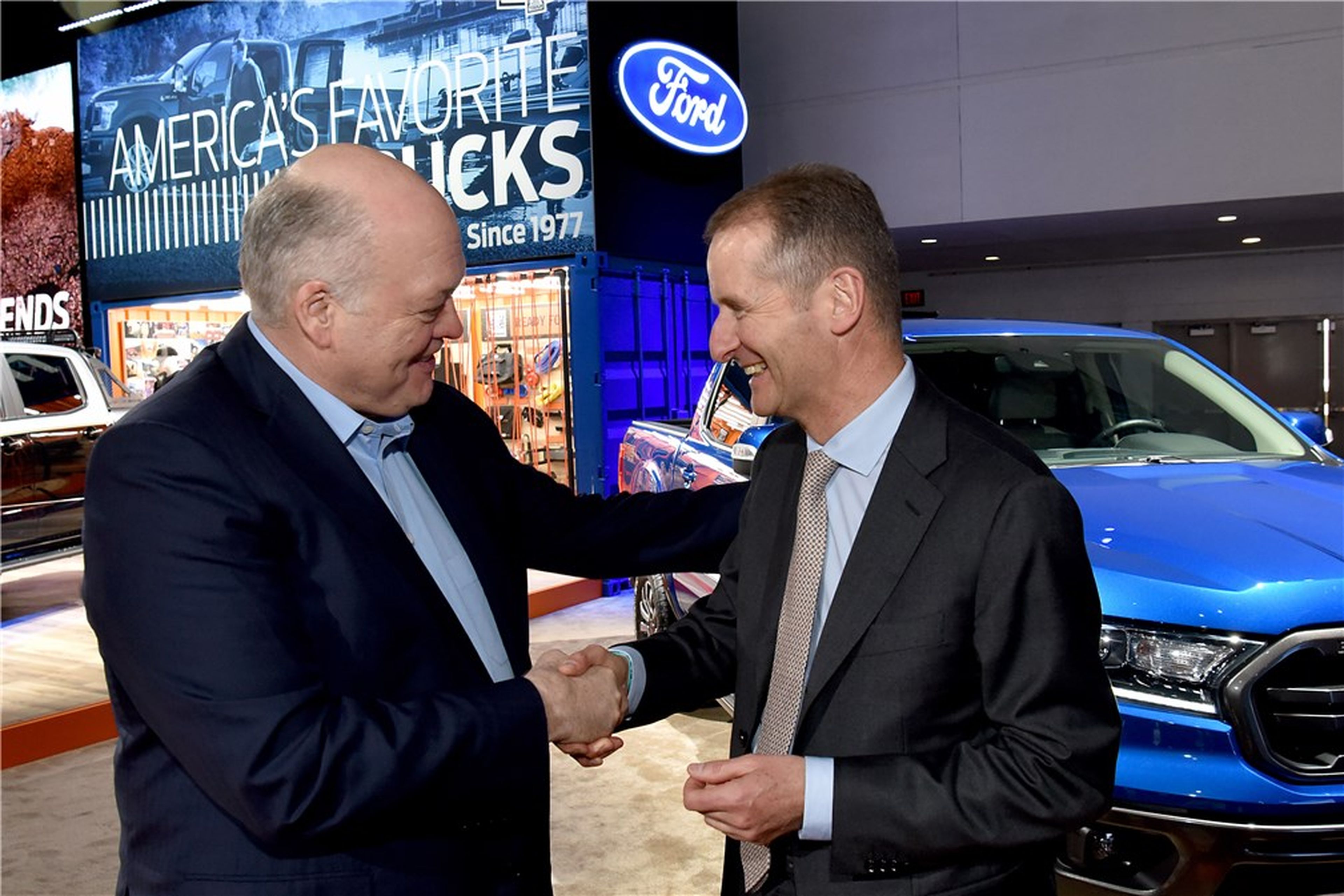 Volkswagen y Ford se alían en el sector de vehículos comerciales ligeros
