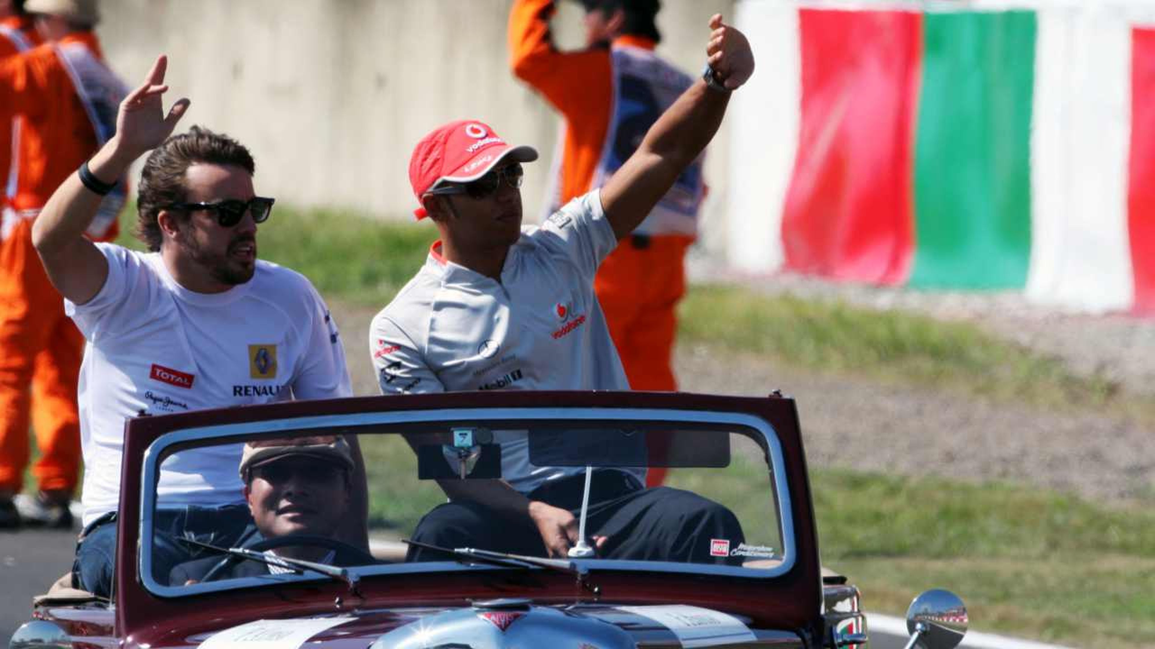 Alonso y Hamilton en 2009