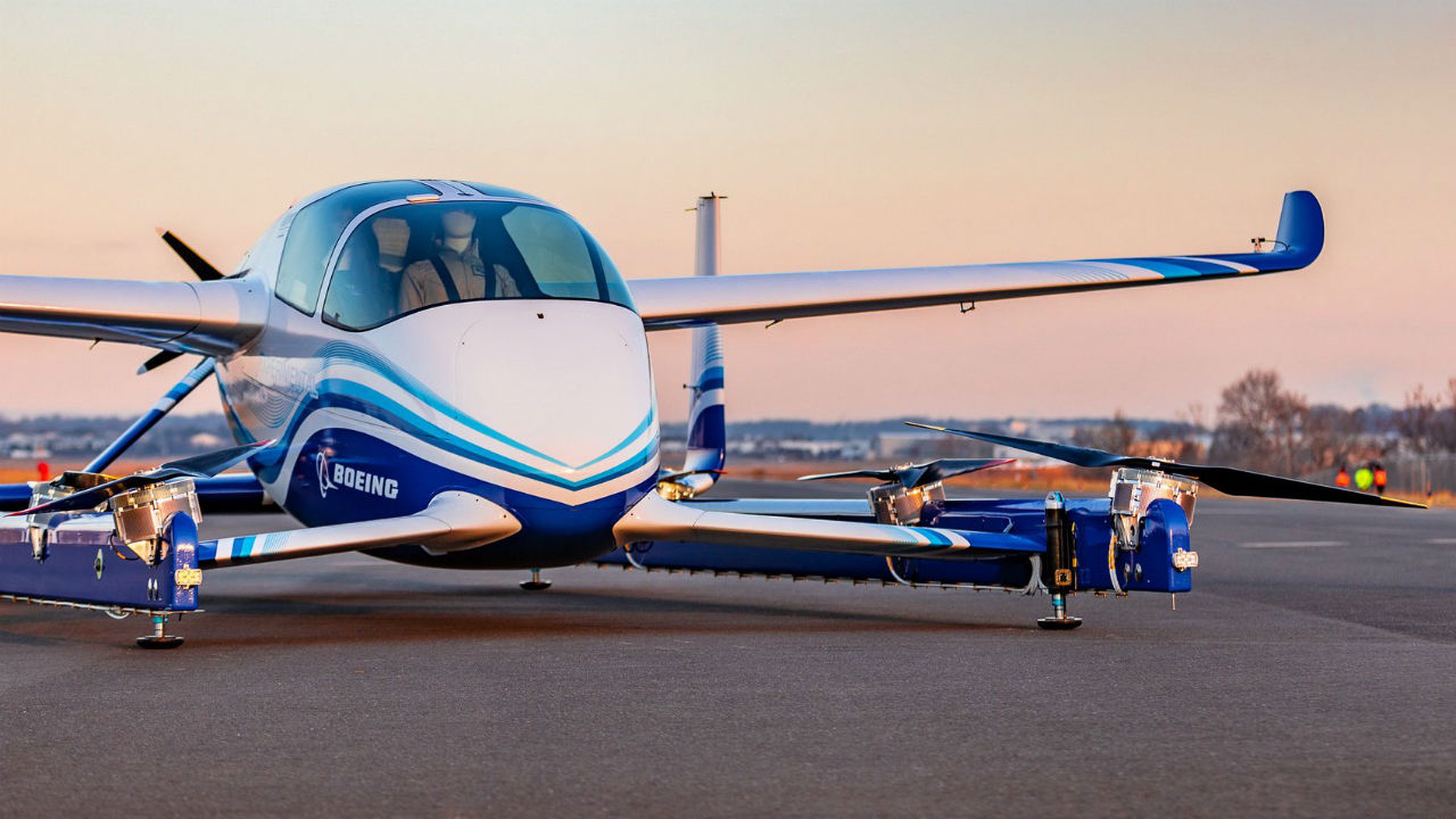 coche volador autónomo de Boeing