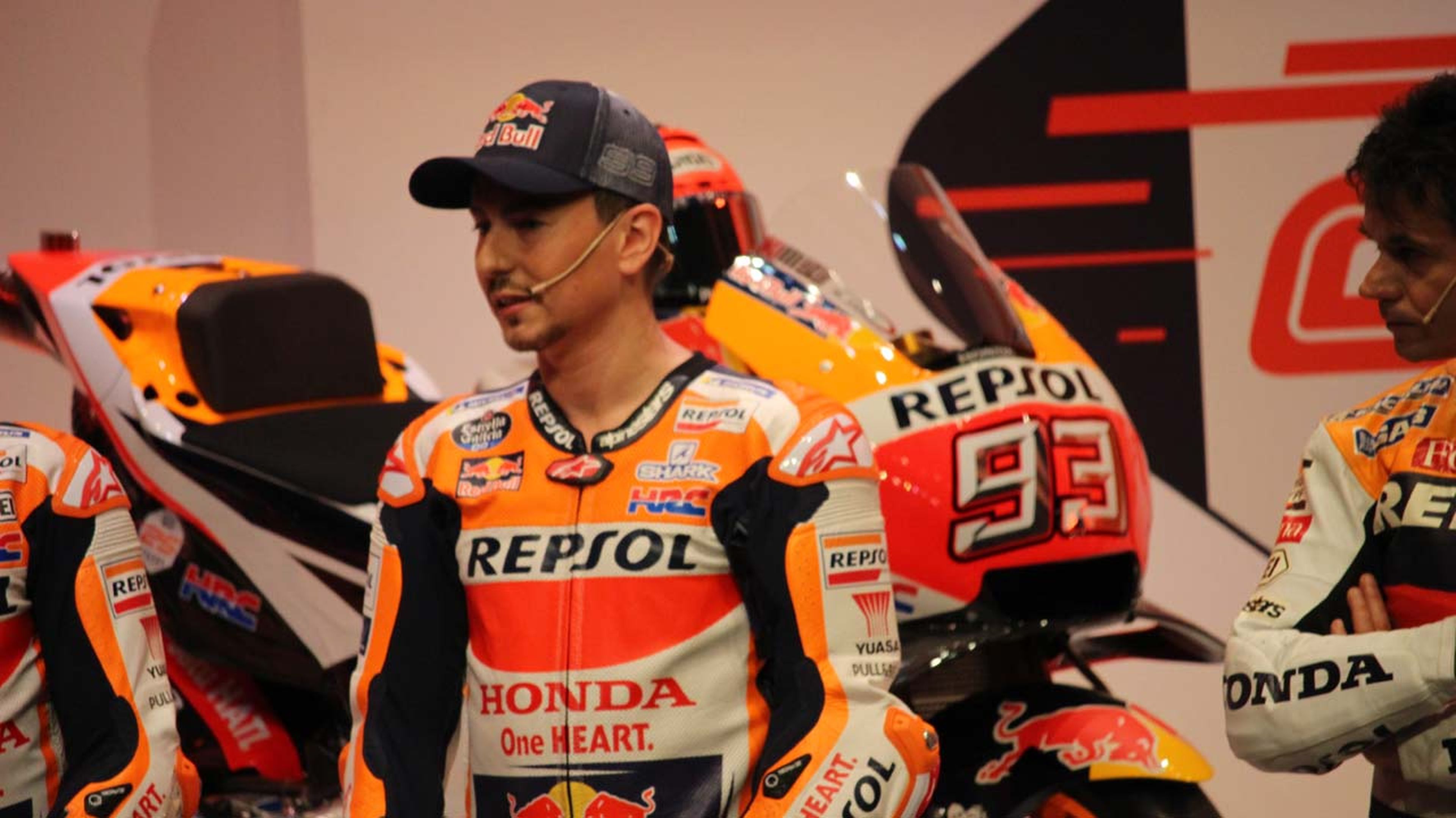 Presentación de Repsol Honda MotoGP con Márquez y Lorenzo