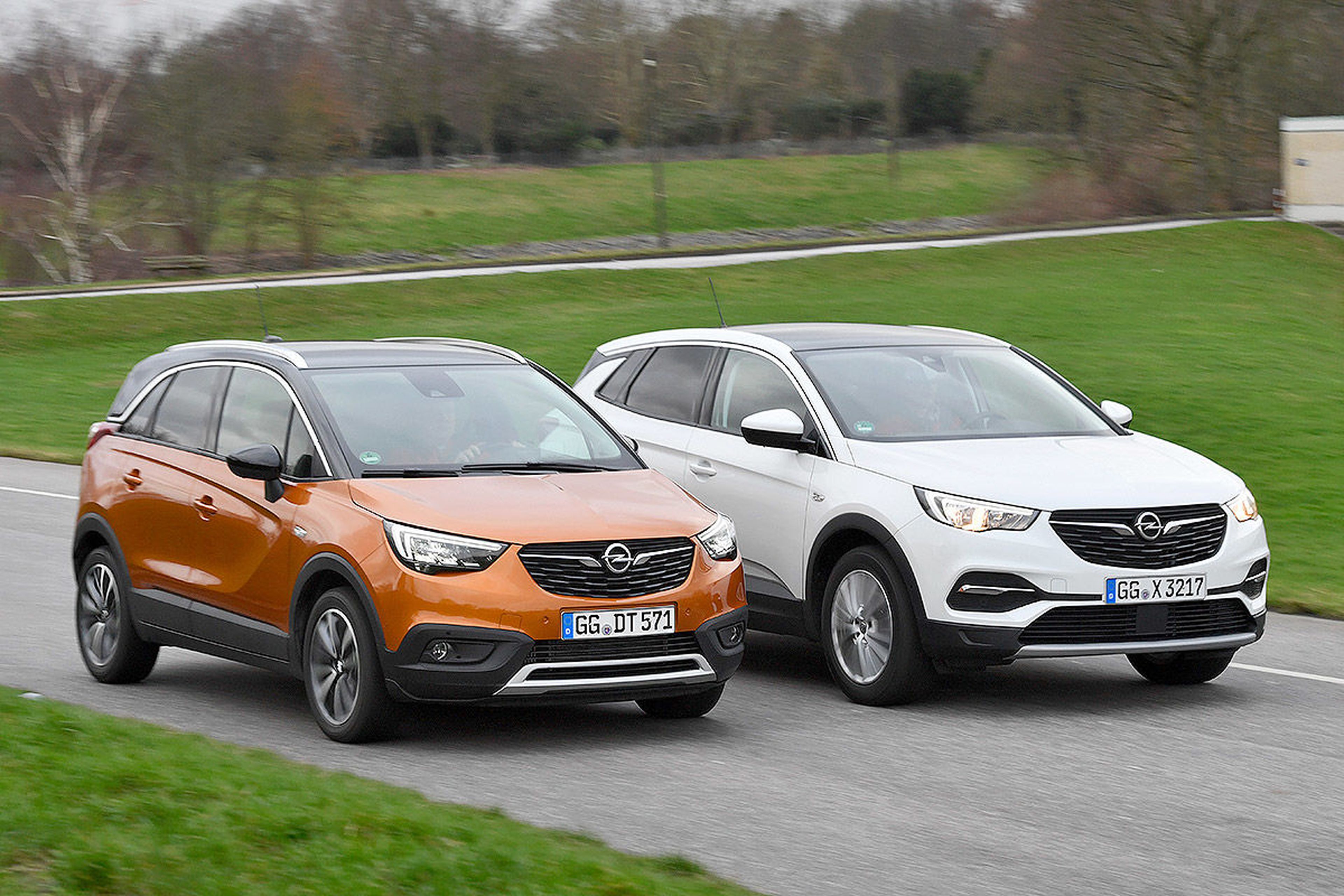 Opel Crossland X vs Opel Grandland X