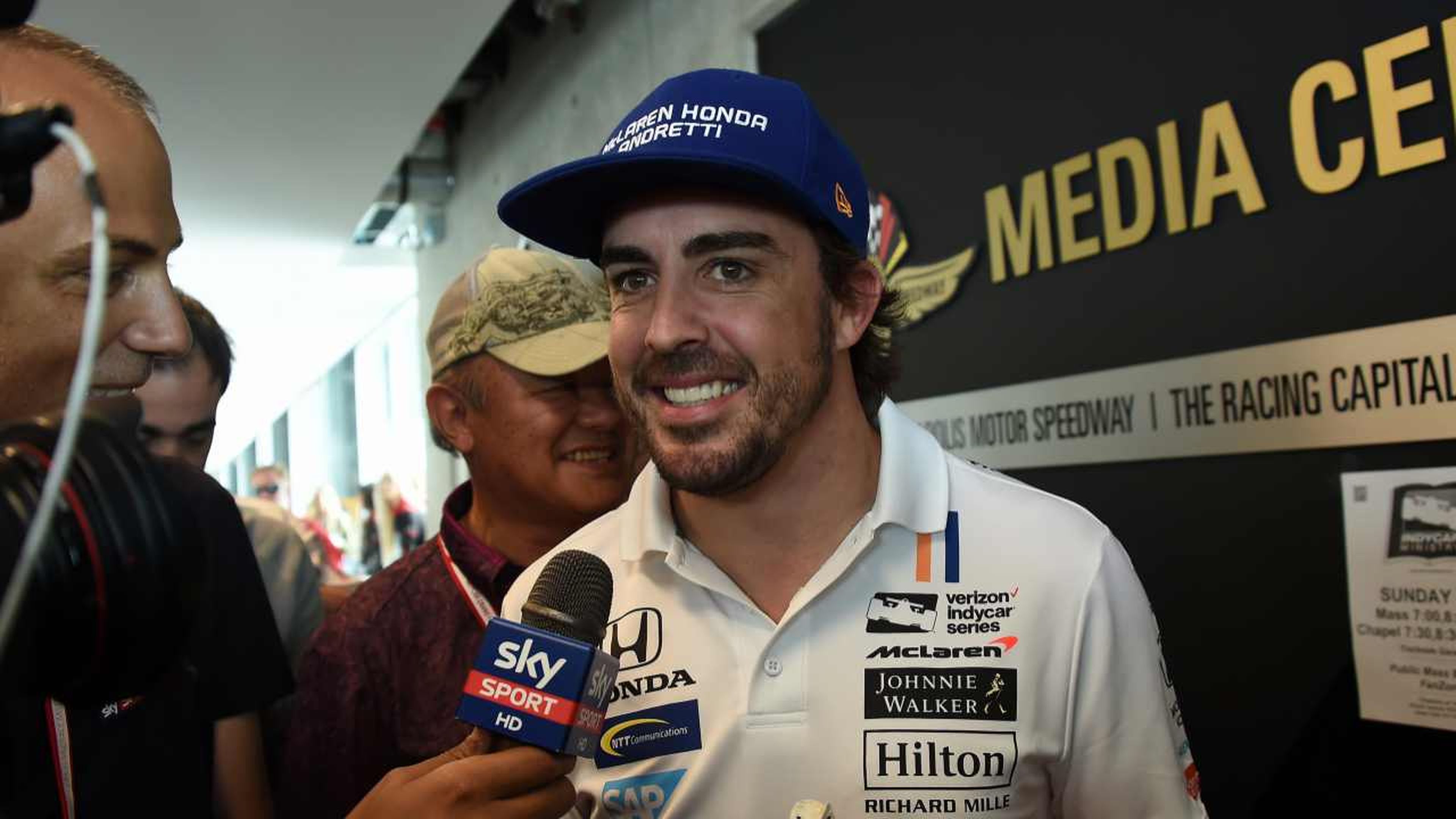 Fernando Alonso en Indianápolis