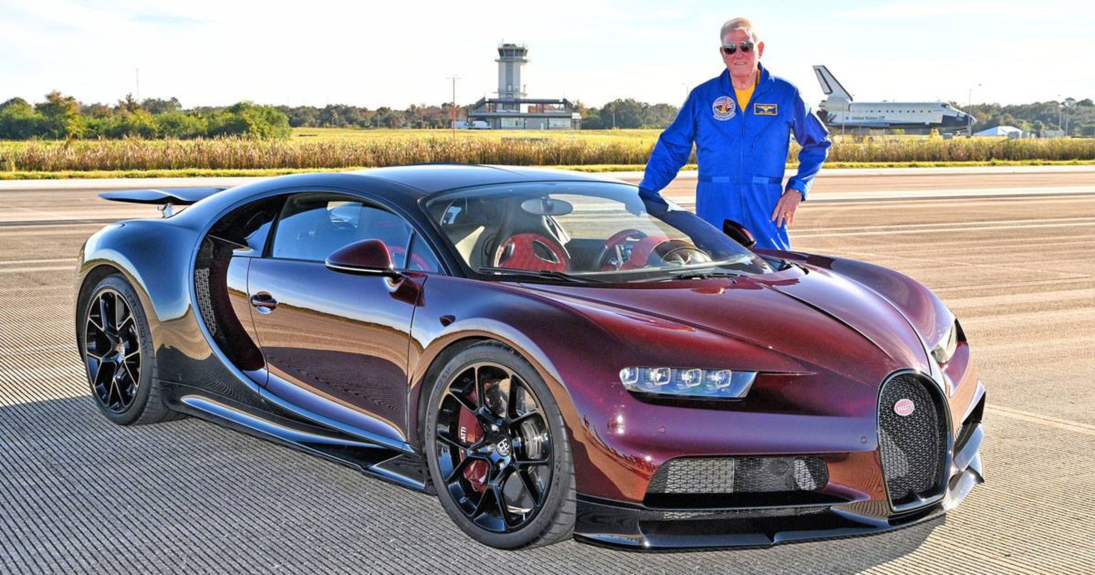 ¿Puede el Bugatti Chiron impresionar a un astronauta de la NASA?