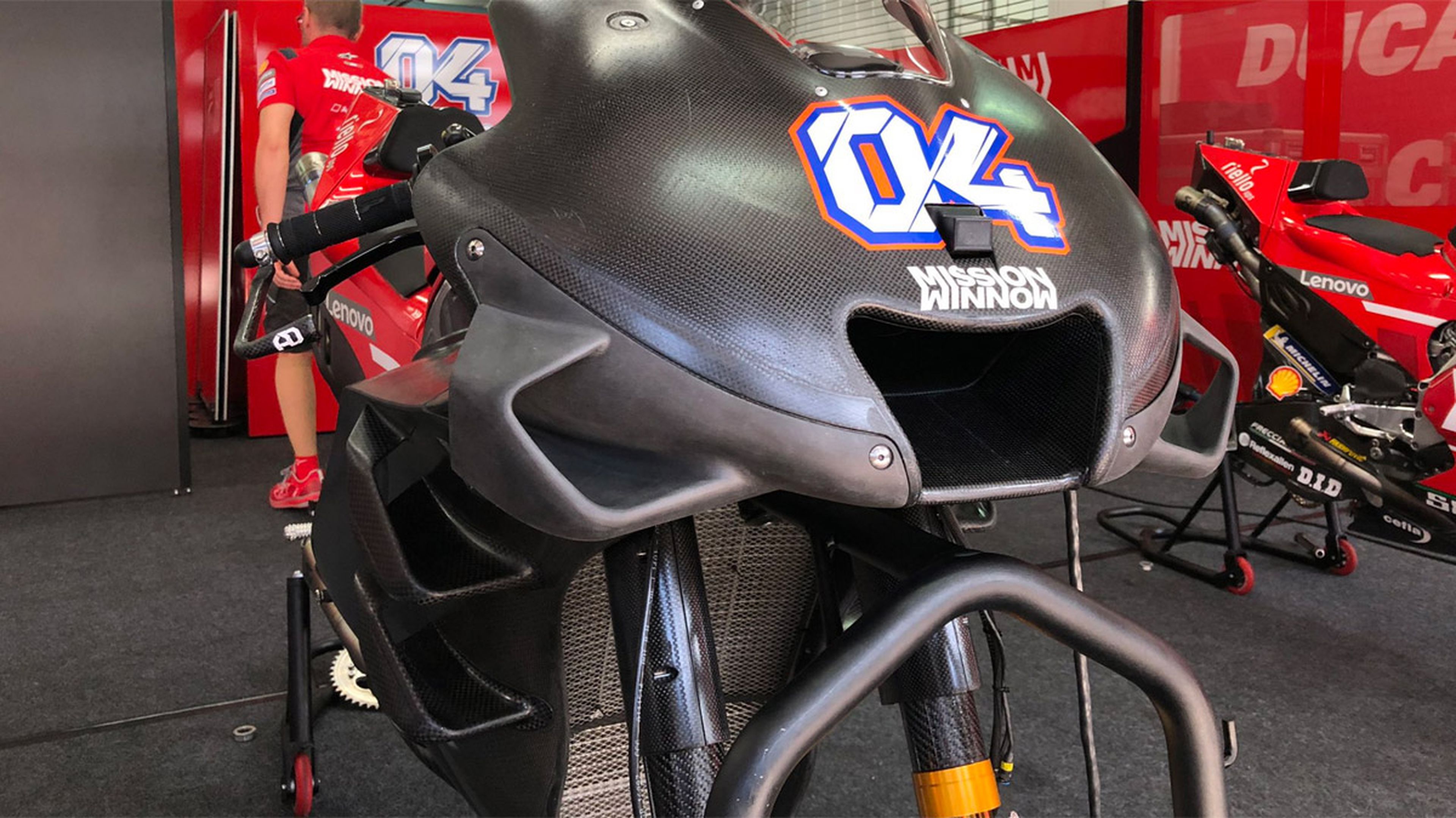 nuevo carenado Ducati MotoGP 2019