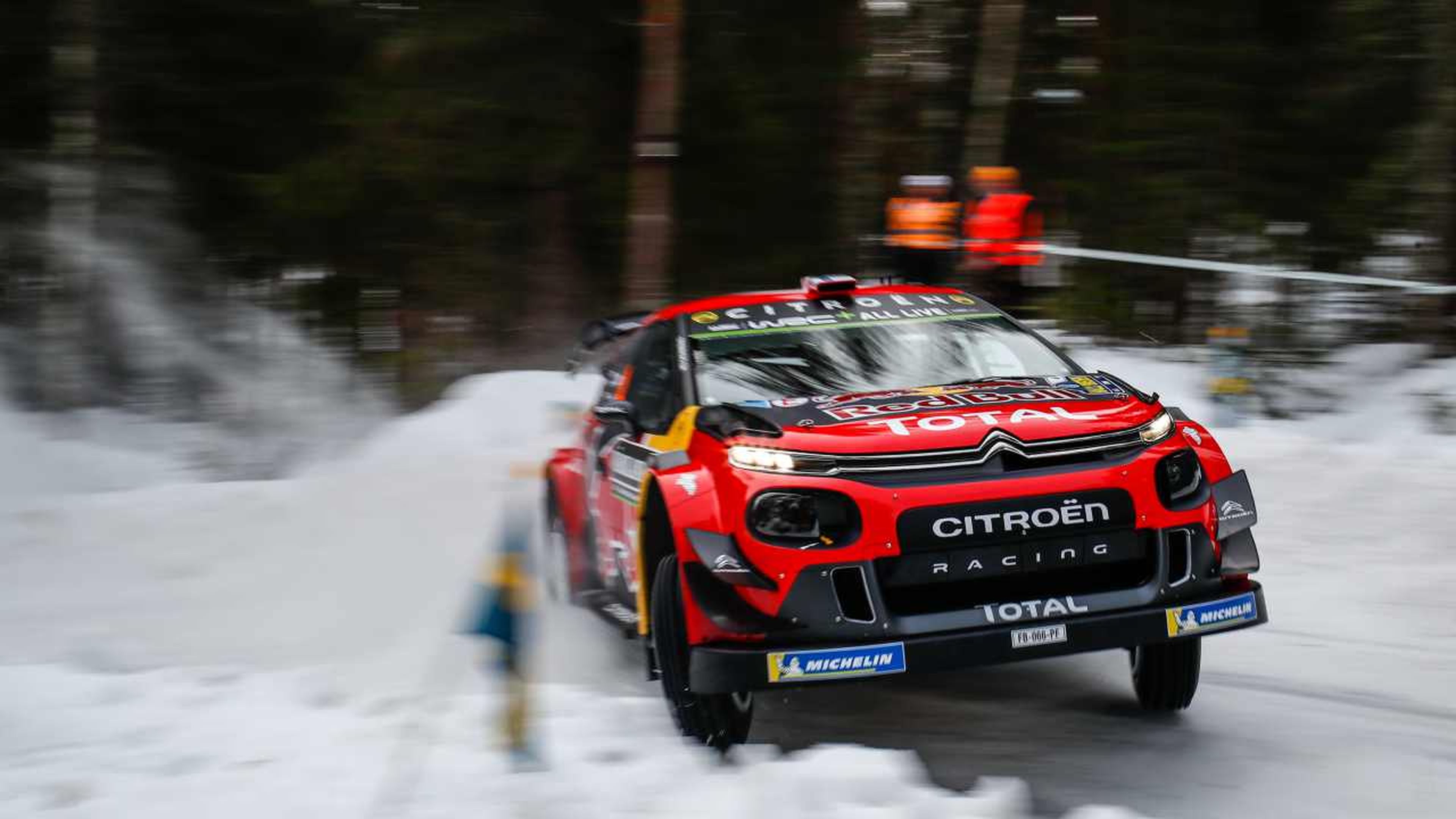 Ogier en el Rally de Suecia