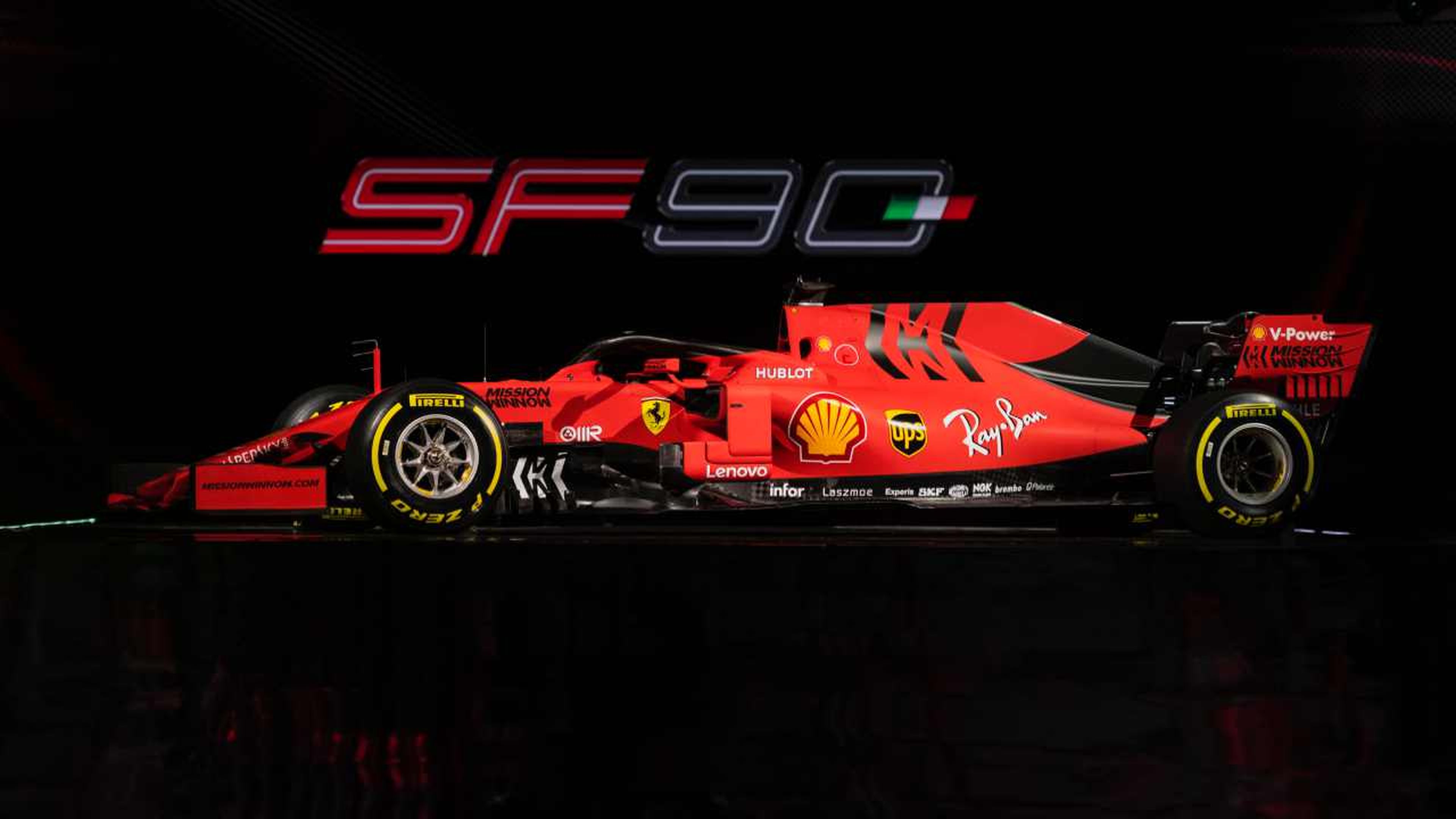 Presentación del Ferrari SF90