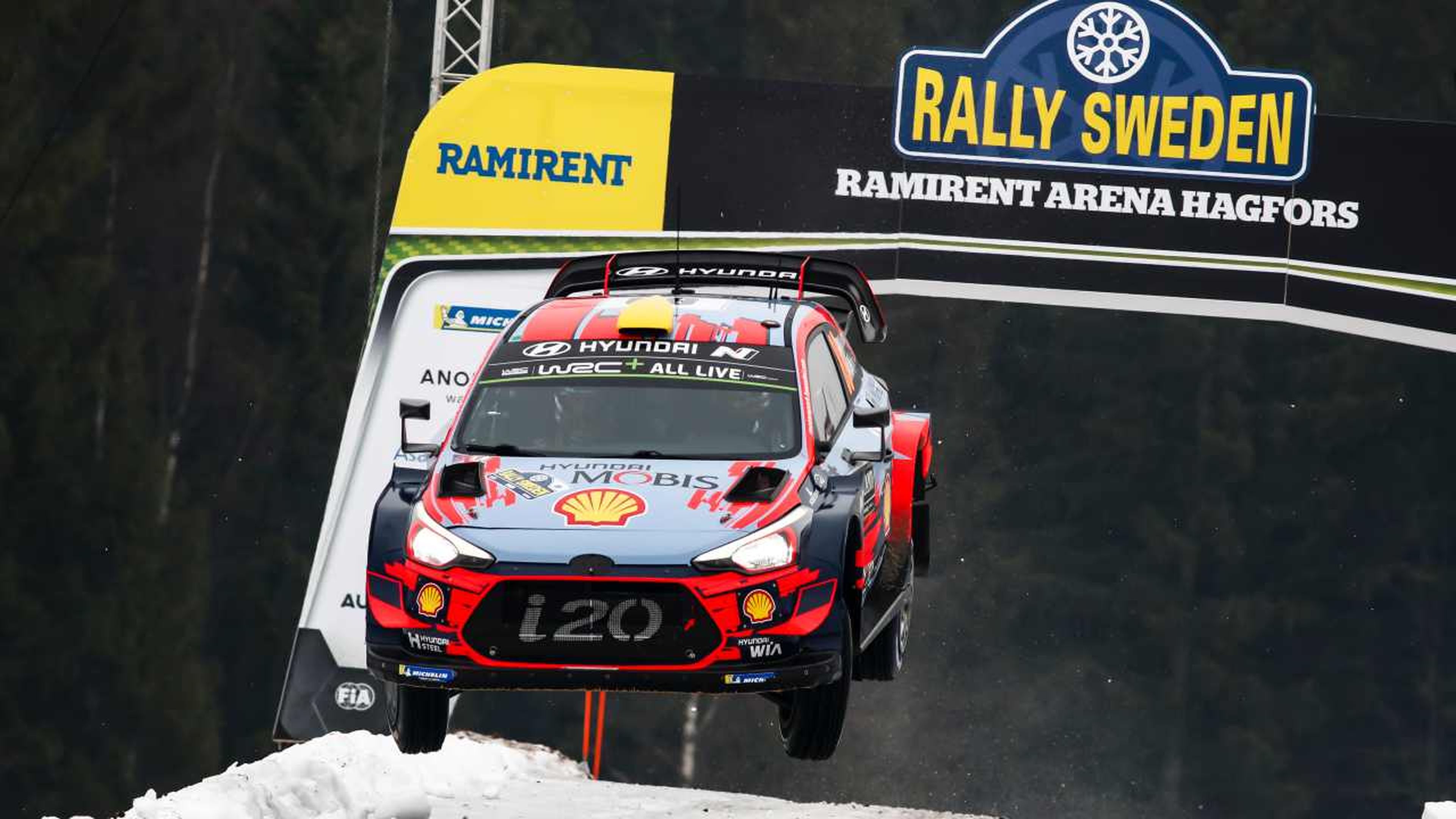 Hyundai en el Rally de Suecia