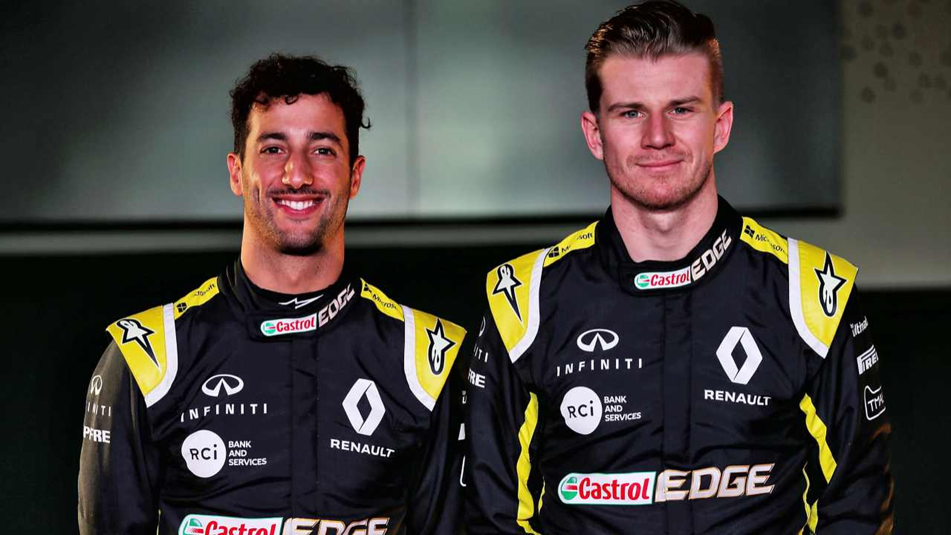 Ricciardo y Hulkenberg