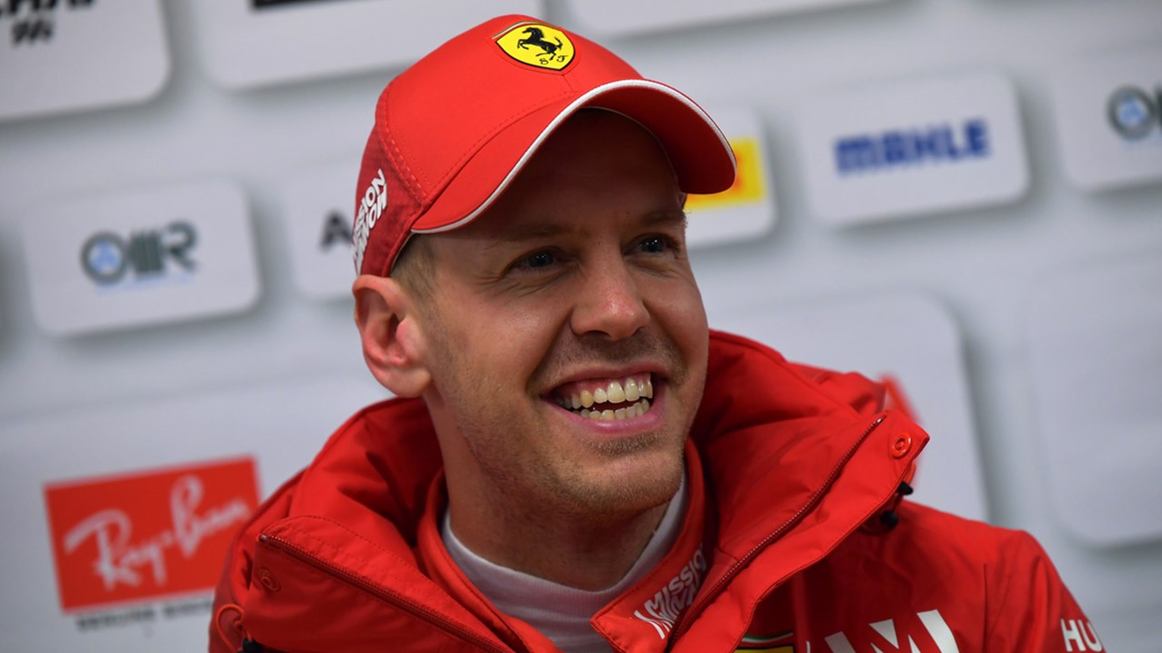 Vettel sonrisa
