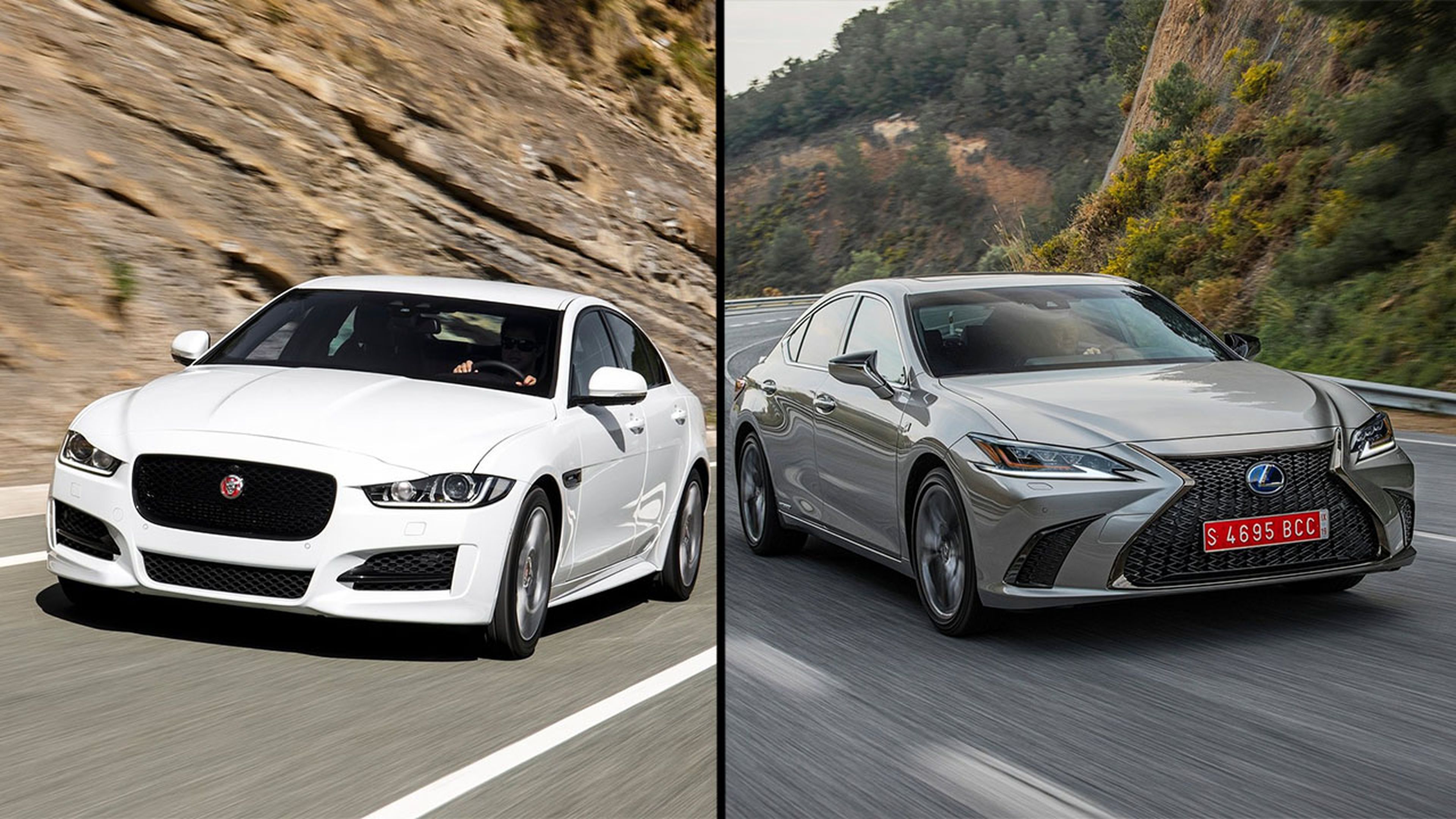 Lexus ES vs Jaguar XE