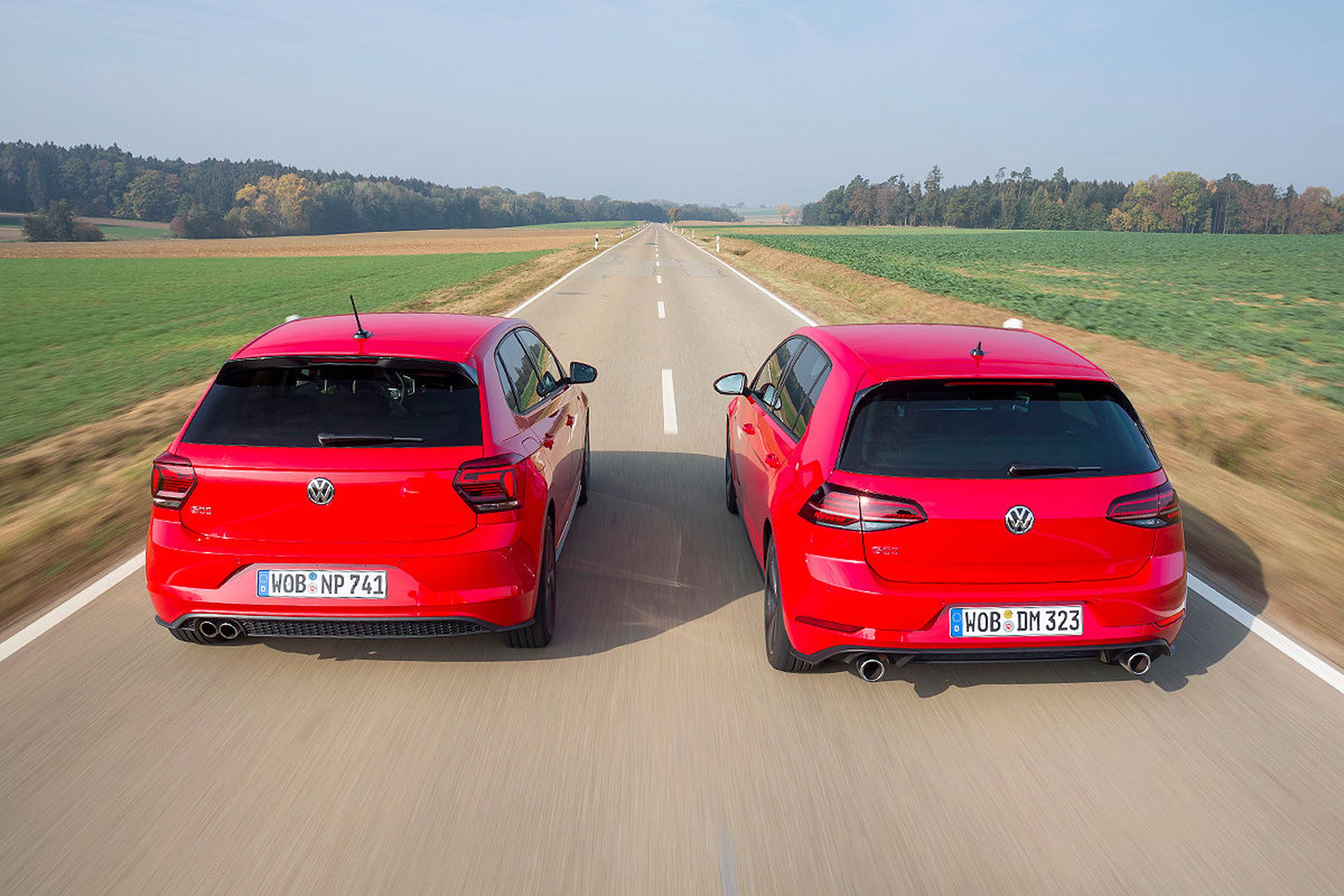 Volkswagen Polo GTI vs Volkswagen Golf GTI Performance