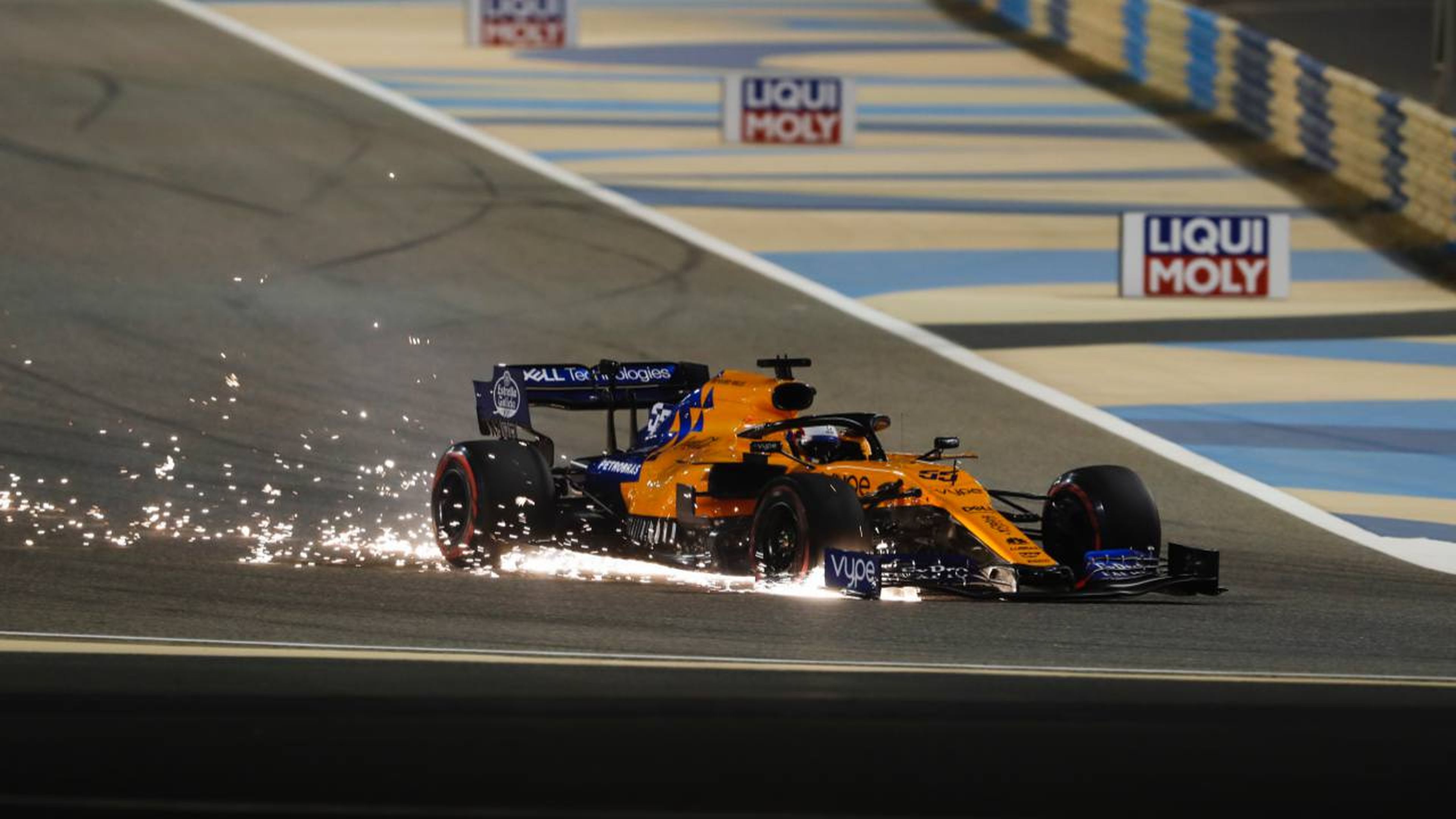Carlos Sainz en el GP de Bahréin