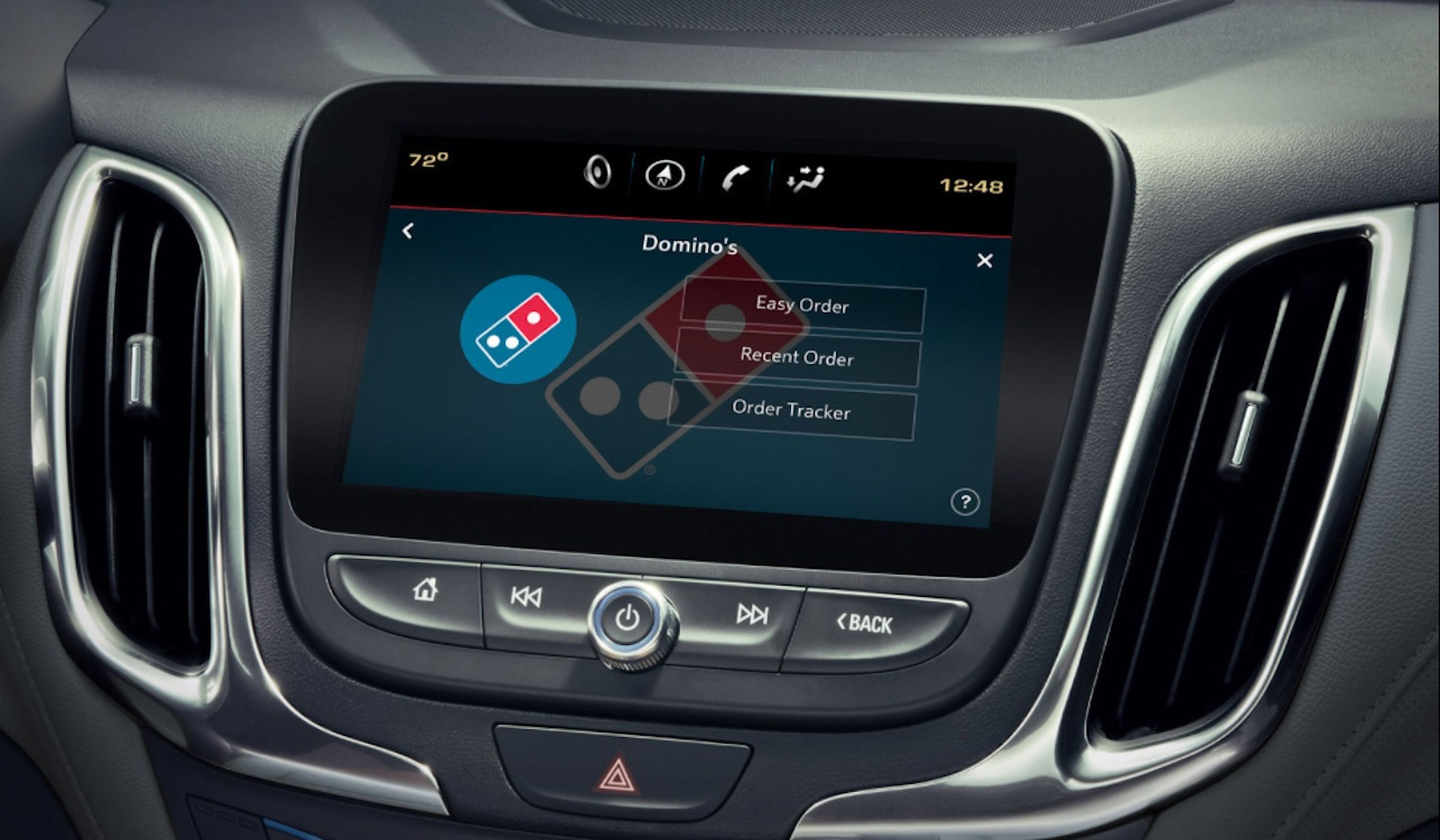 Domino's Pizza está desarrollando una app para pedir pizza desde el coche