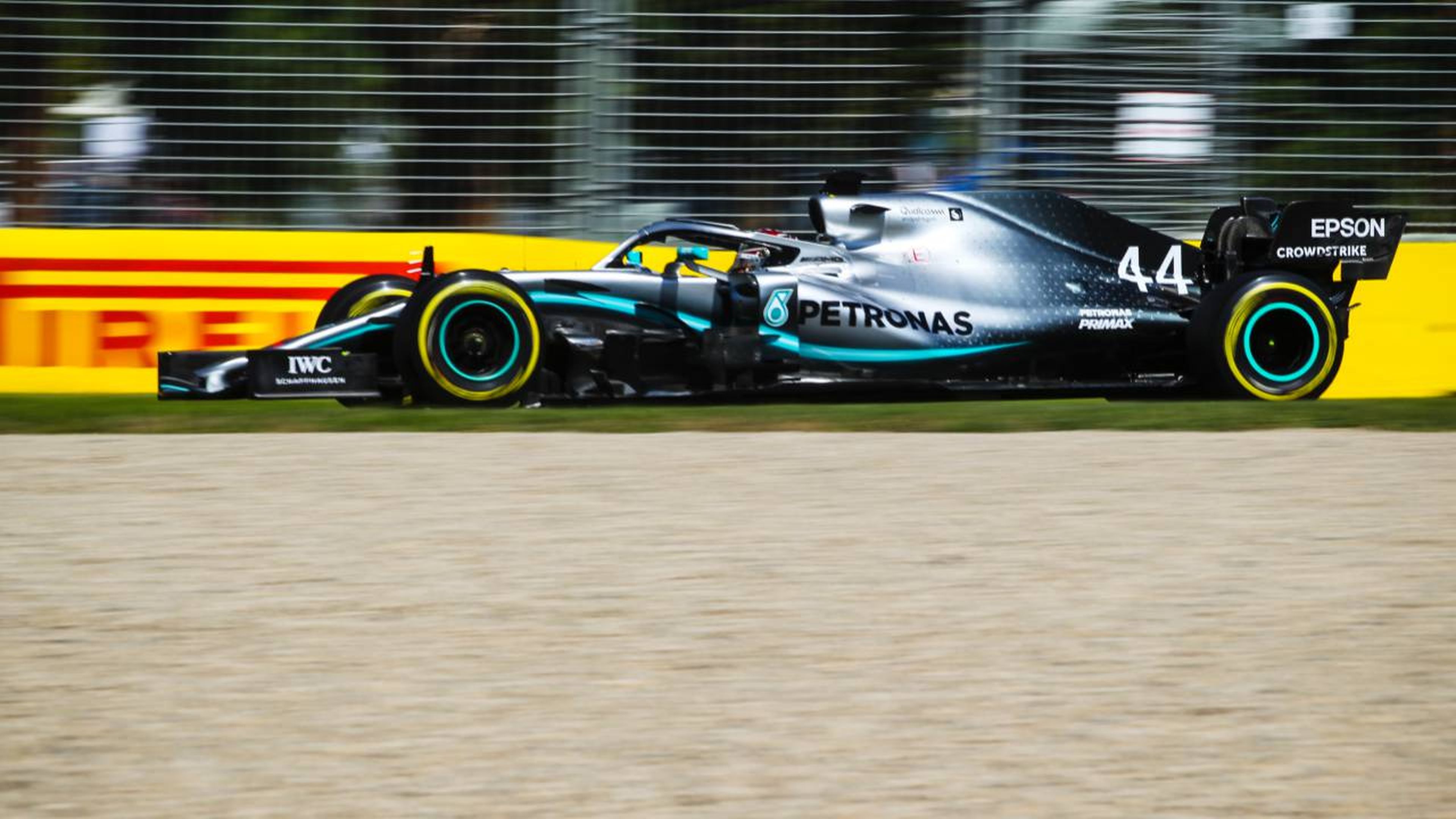 Lewis Hamilton en el GP Australia 2019