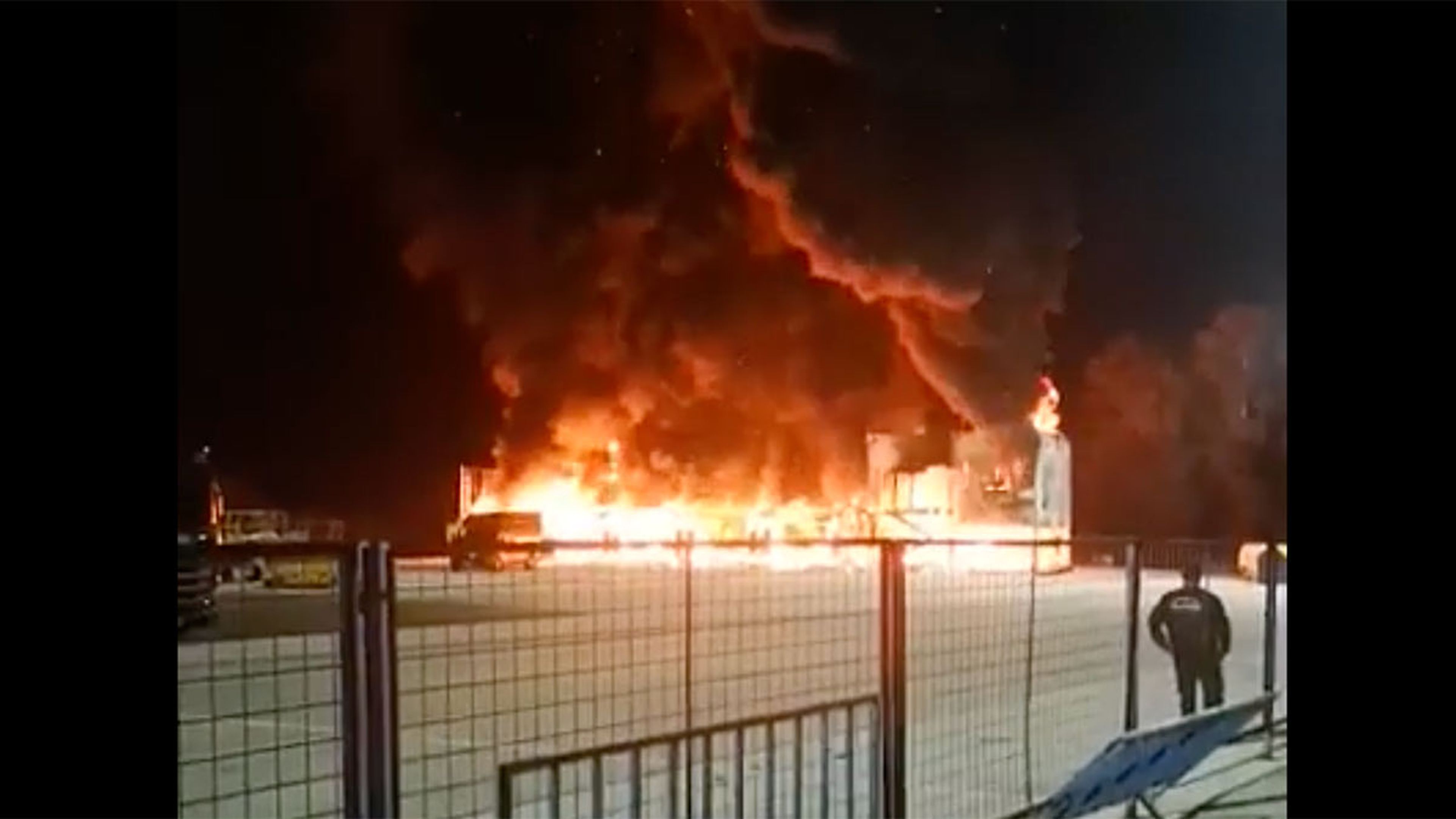 Incendio MotoE Jerez