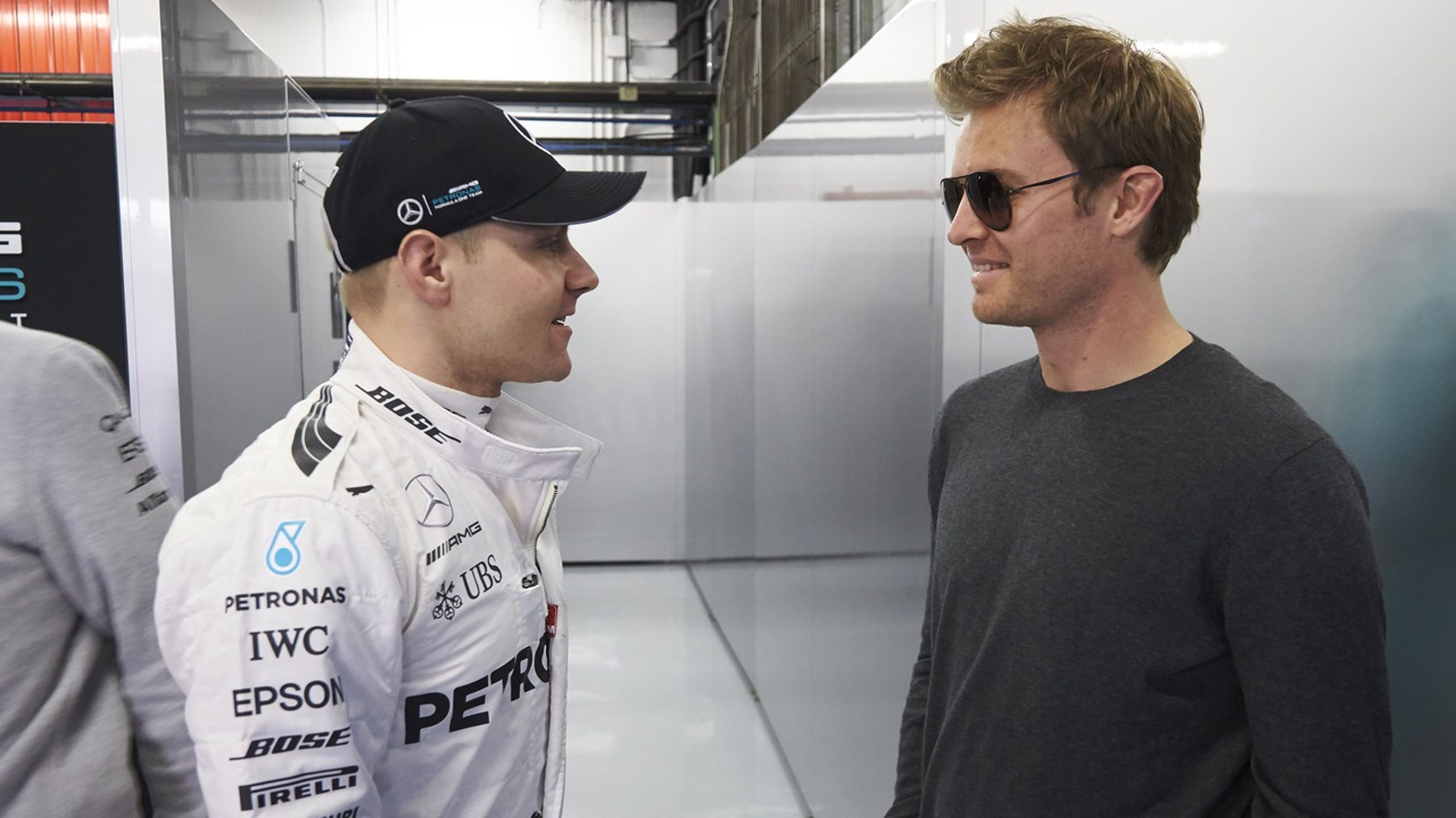 Nico Rosberg y Valtteri Bottas