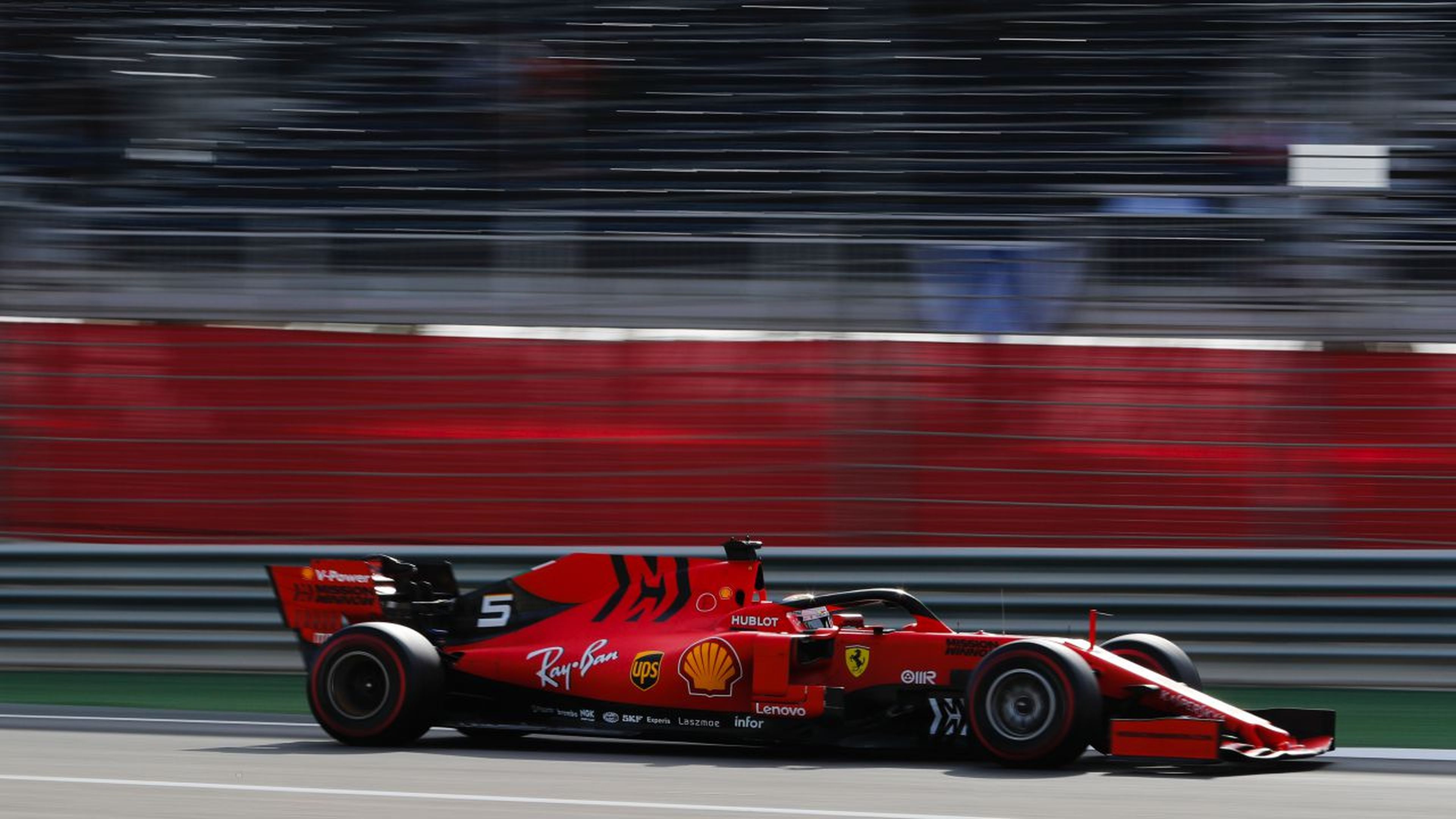 Sebastian Vettel en el GP de Bahréin