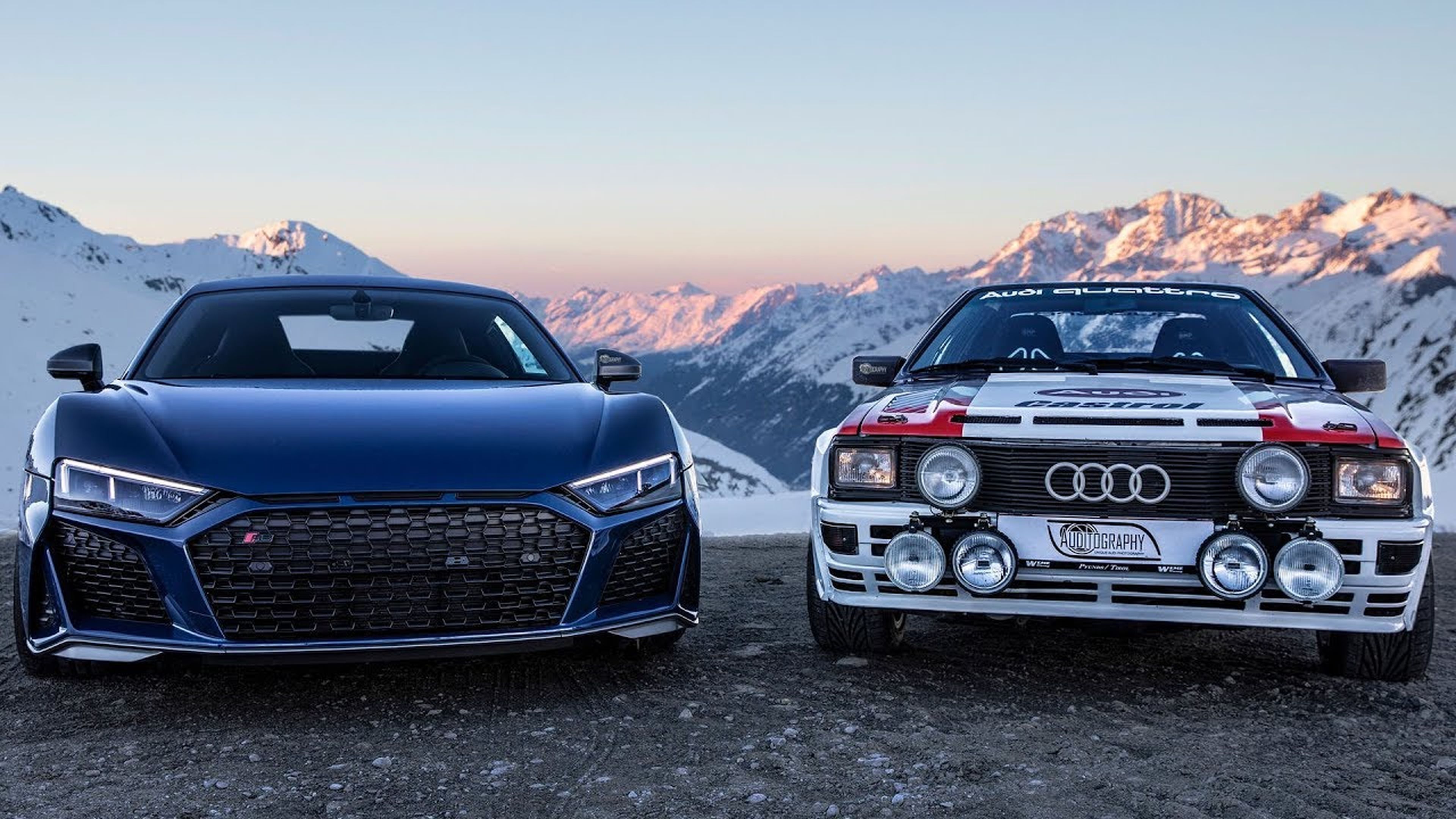 Audi Quattro y Audi R8