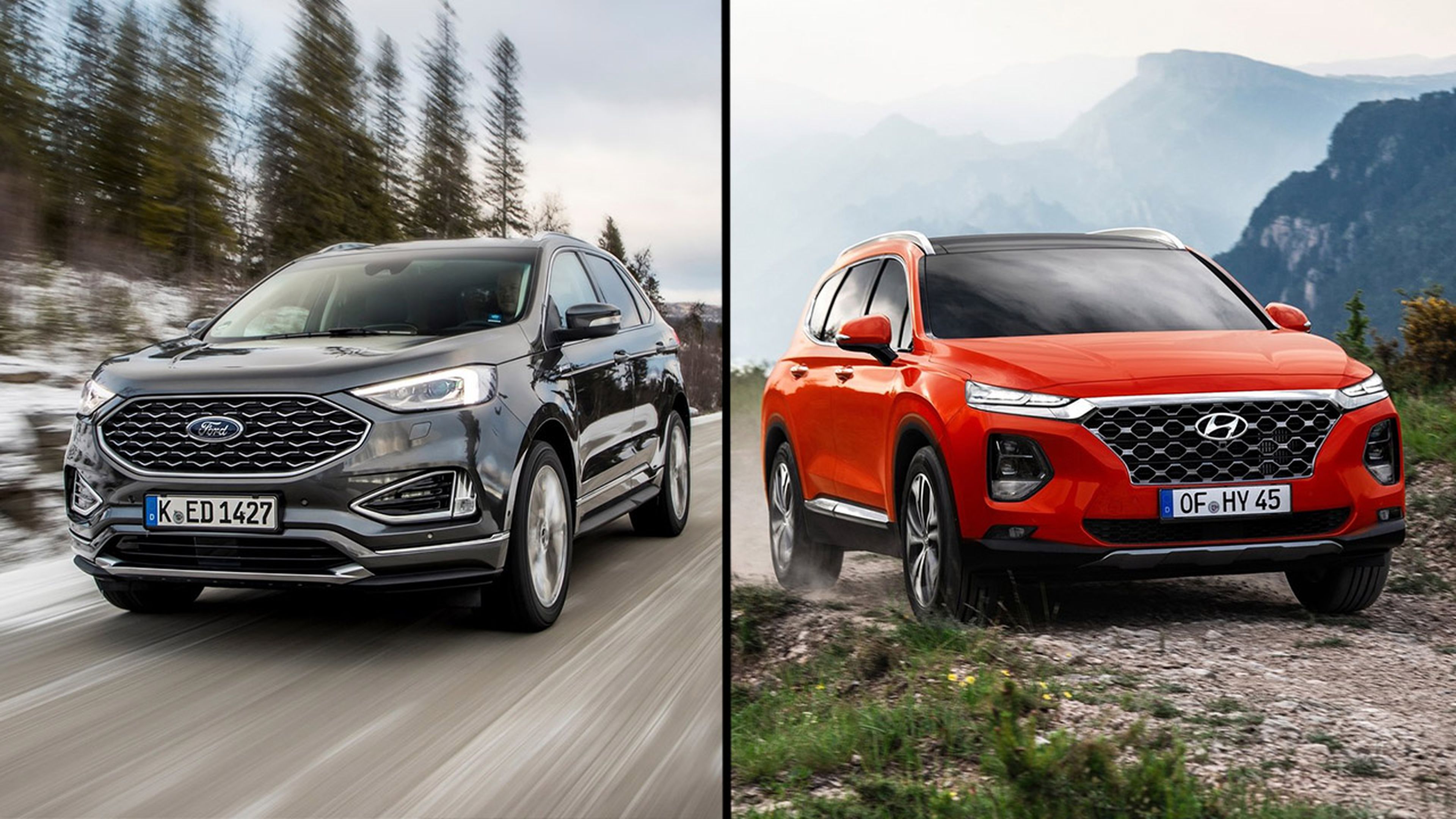 Ford Edge vs Hyundai Santa Fe