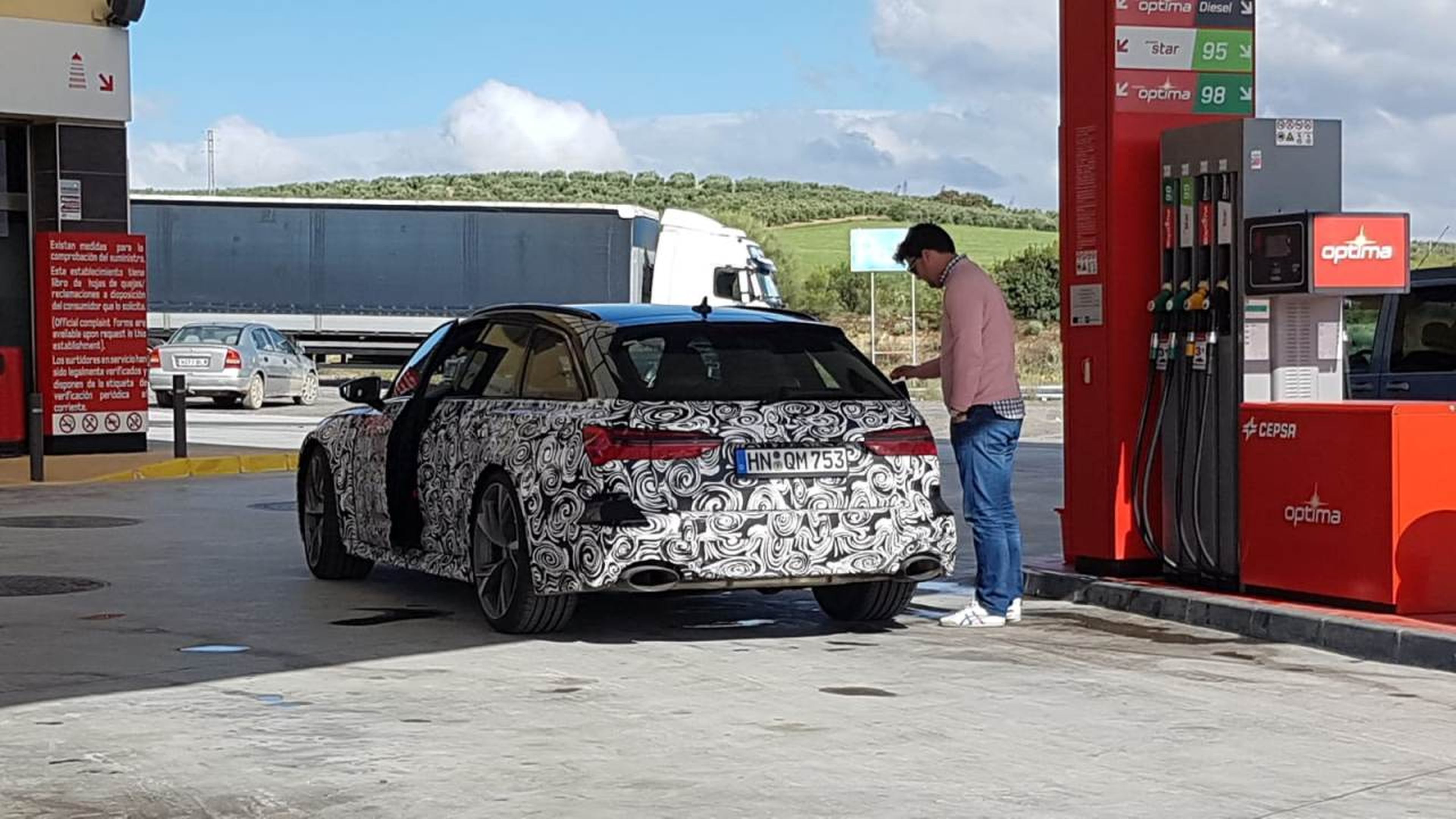 Fotos espía Audi RS 6 Avant 2020