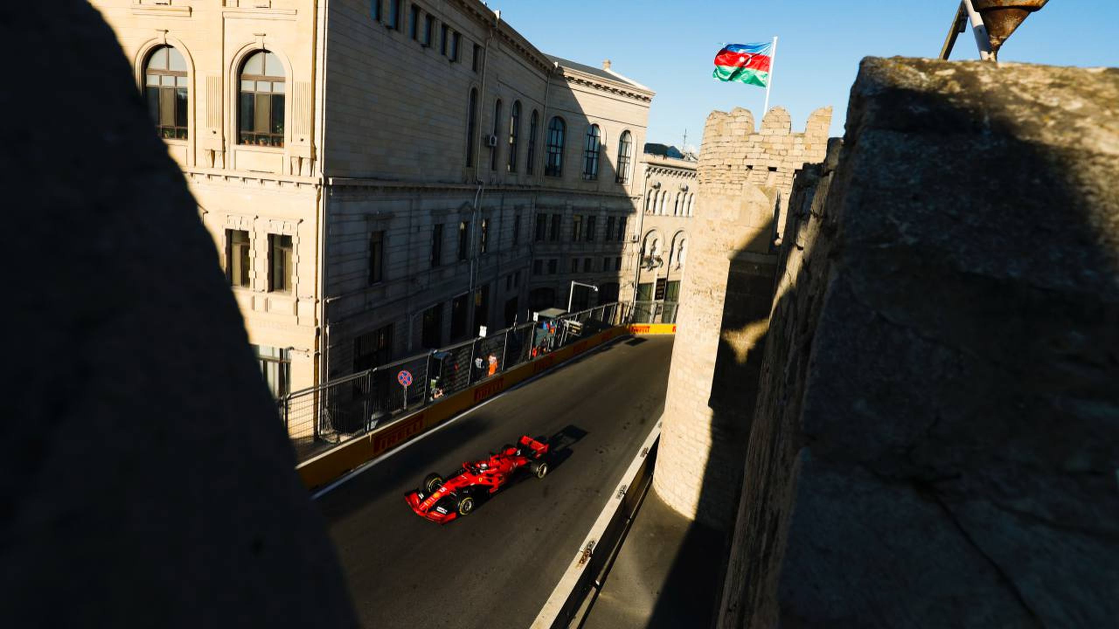Vettel en el GP de Azerbaiyán F1 2019