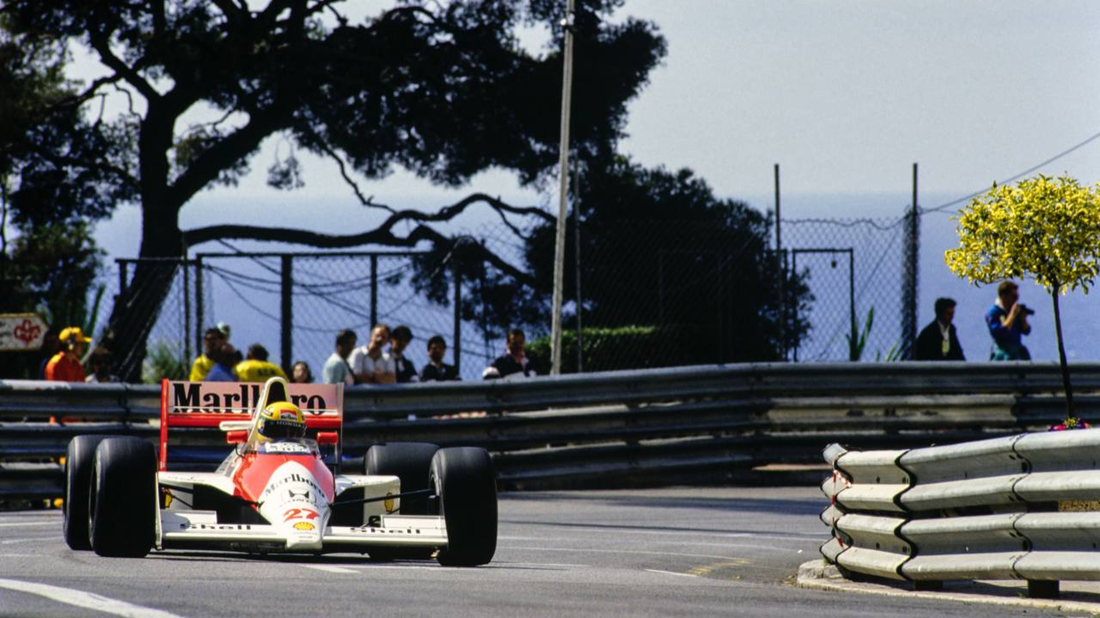 Ayrton Senna en Mónaco