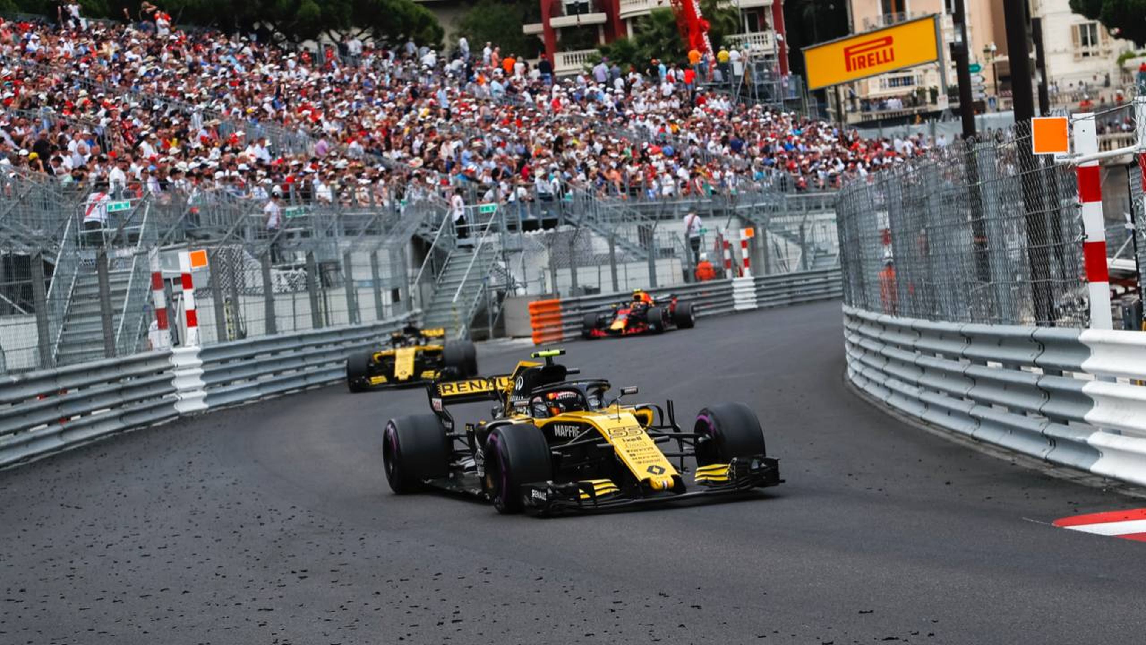Carlos Sainz en el GP de Mónaco