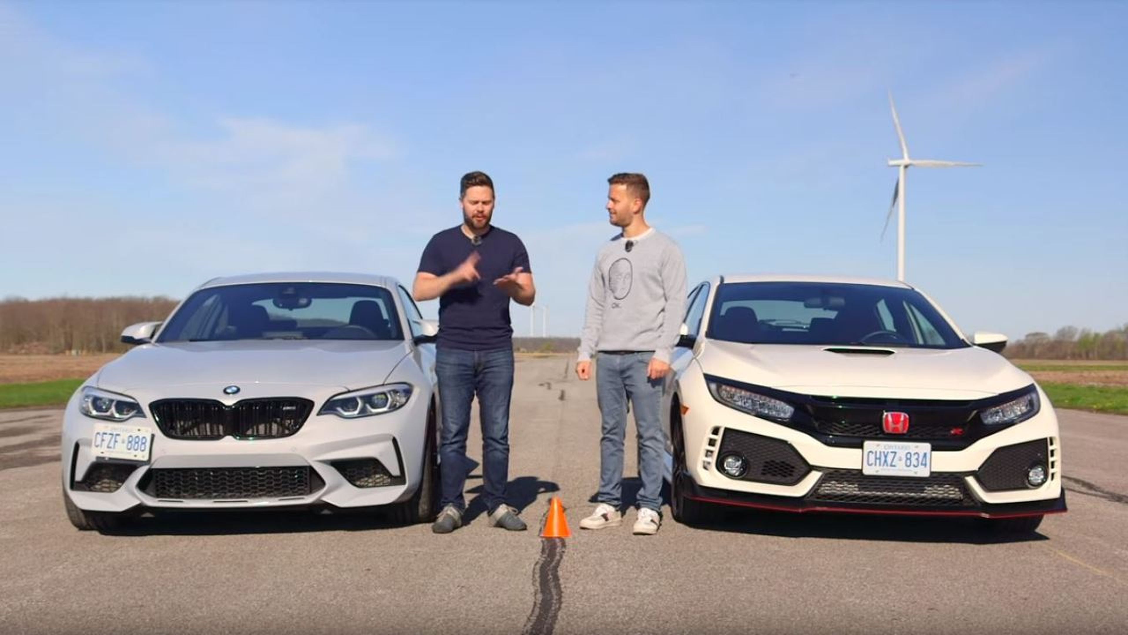 Honda Civic Type R vs BMW M2 Competition