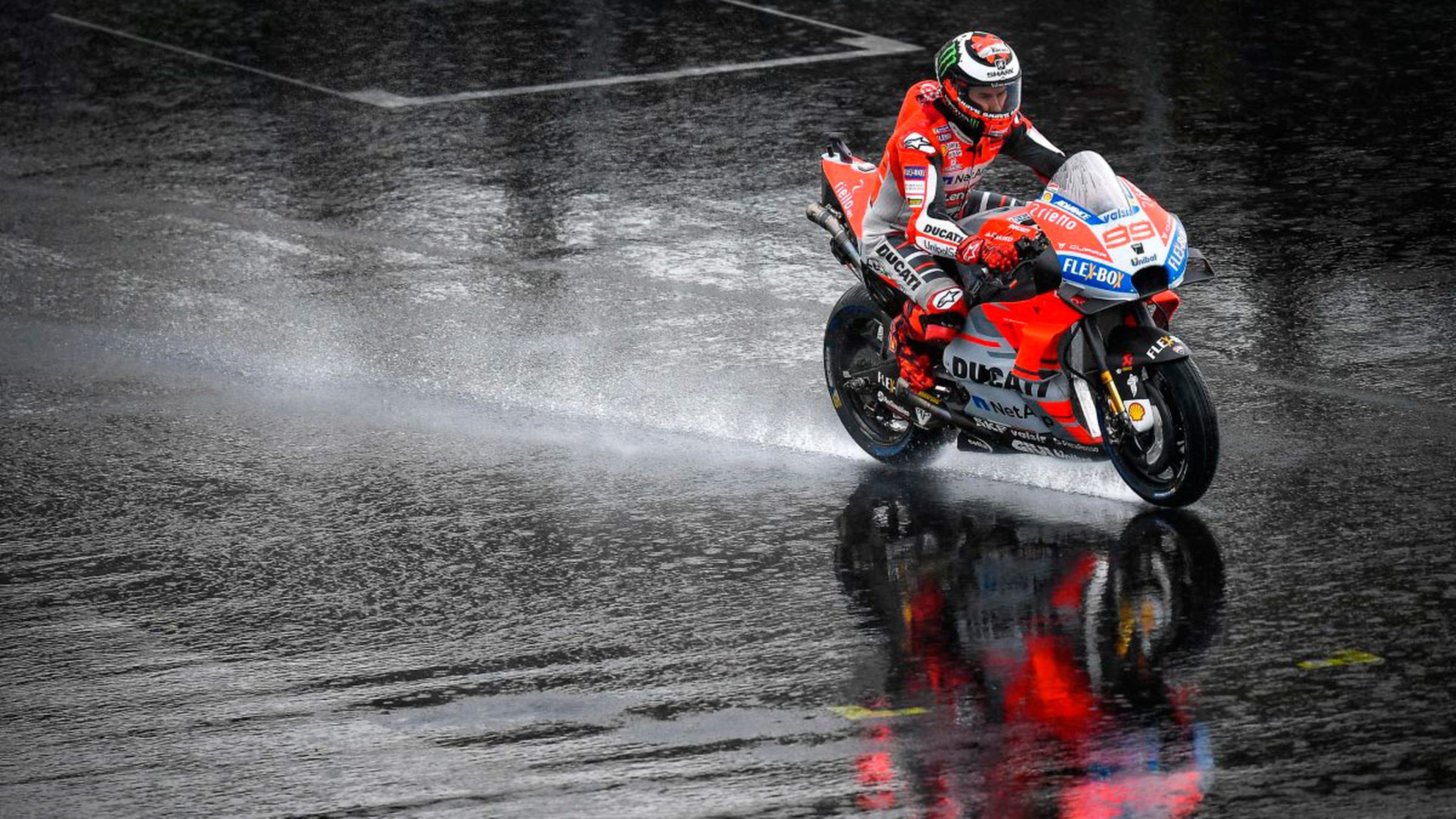 MotoGP lluvia