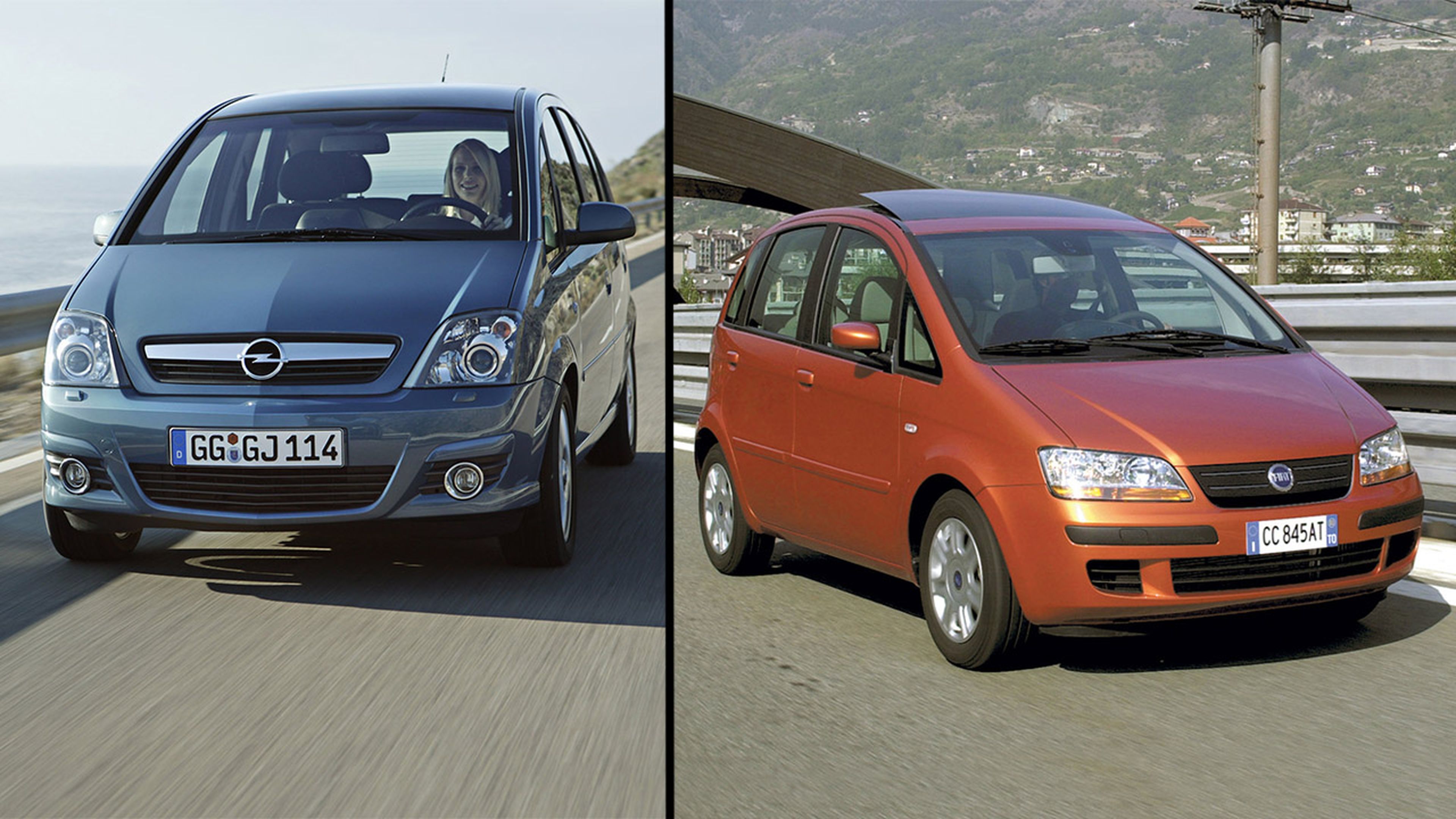 Opel Meriva vs Fiat Idea