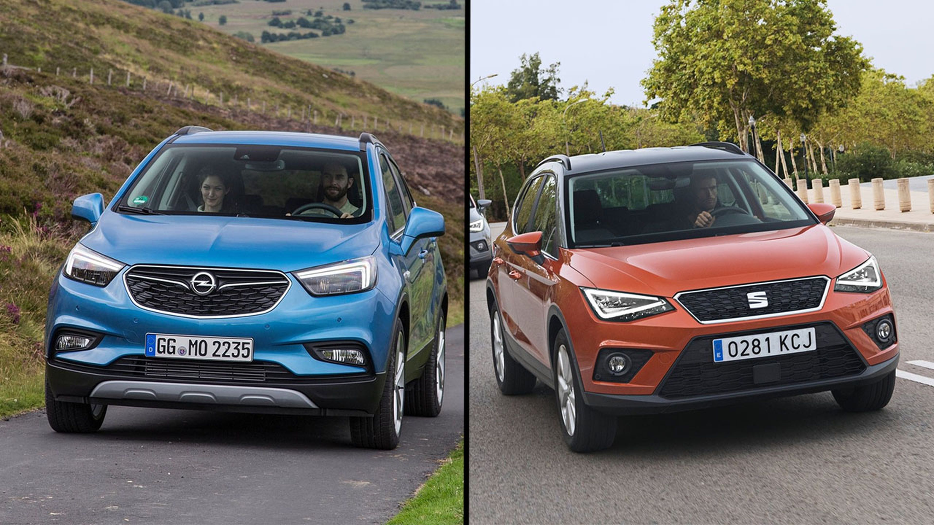 Opel Mokka X vs Seat Arona