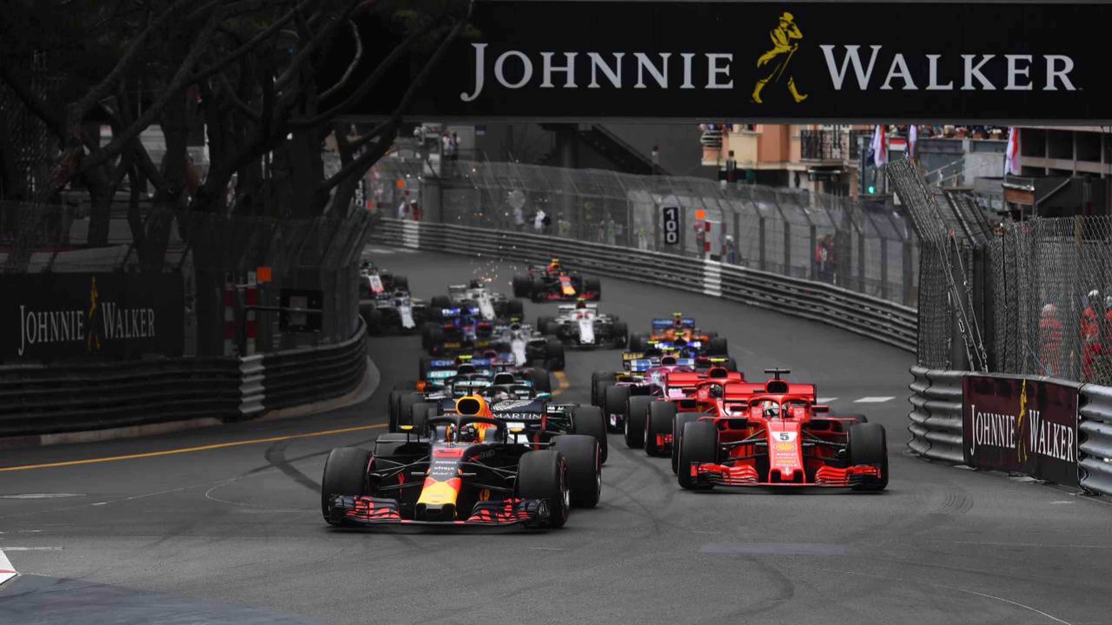 Salida GP Mónaco 2018