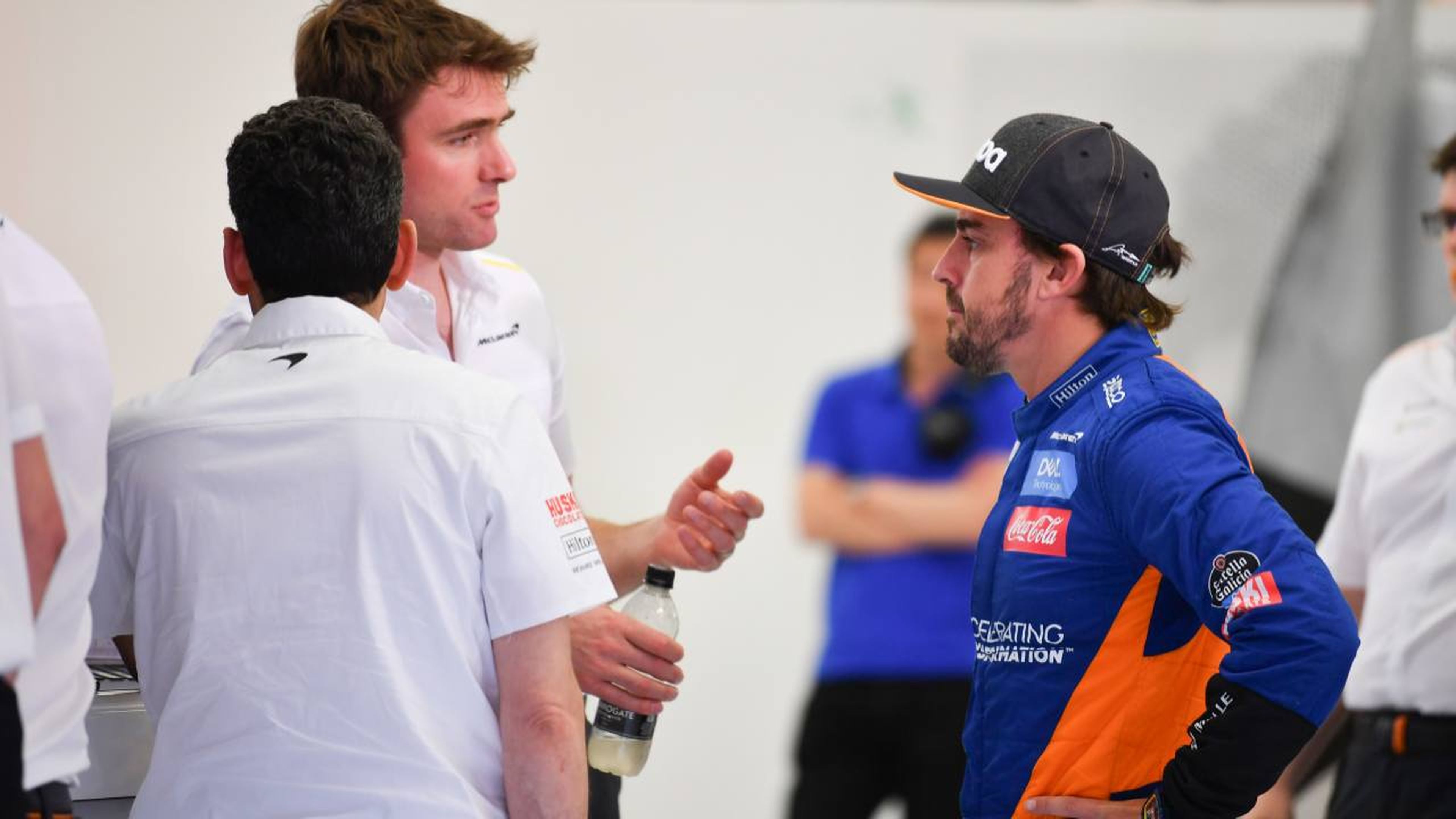 Alonso test McLaren Bahrein