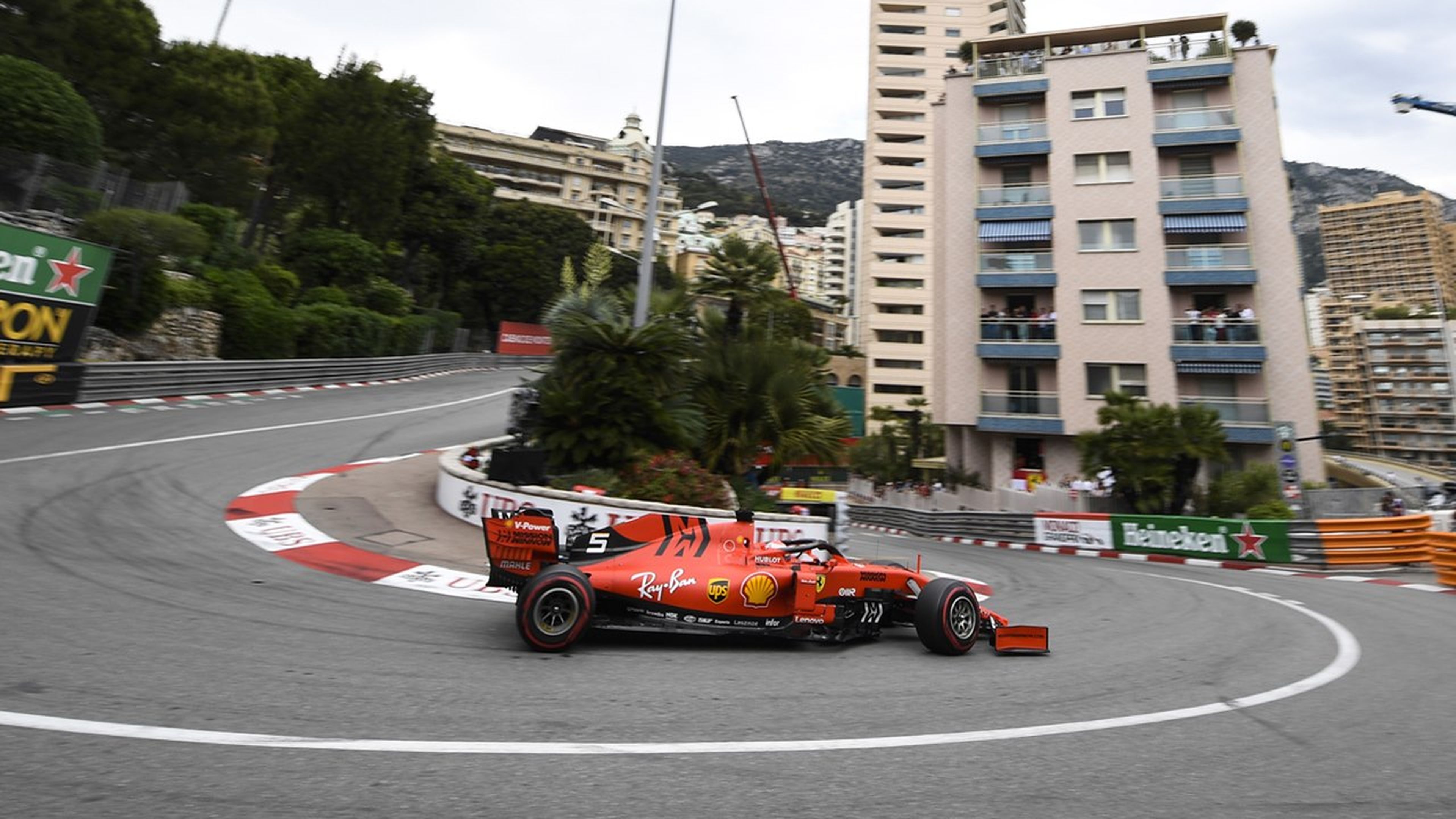Ferrari en el GP de Mónaco