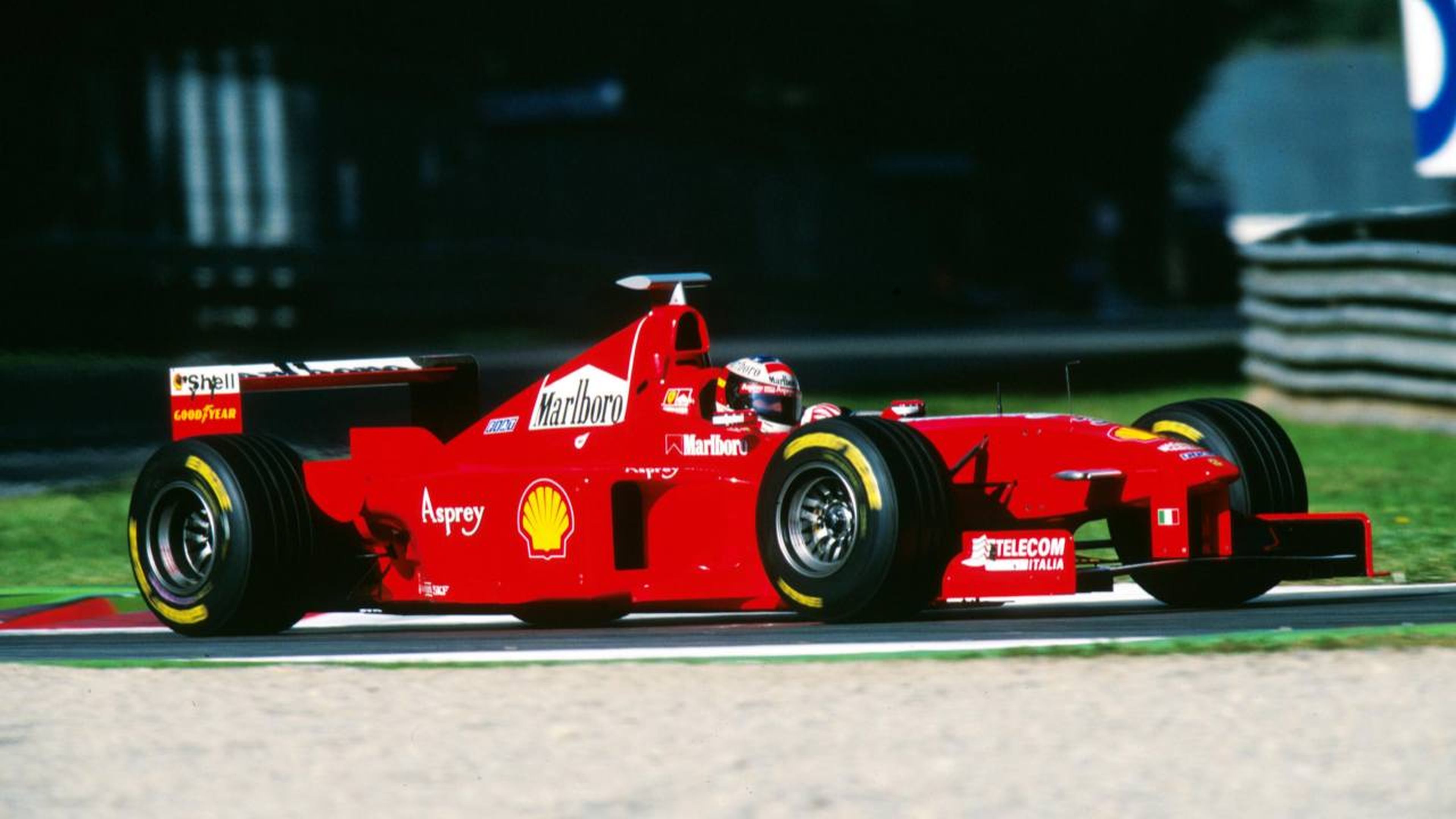 Schumacher en el GP de Italia de 1998