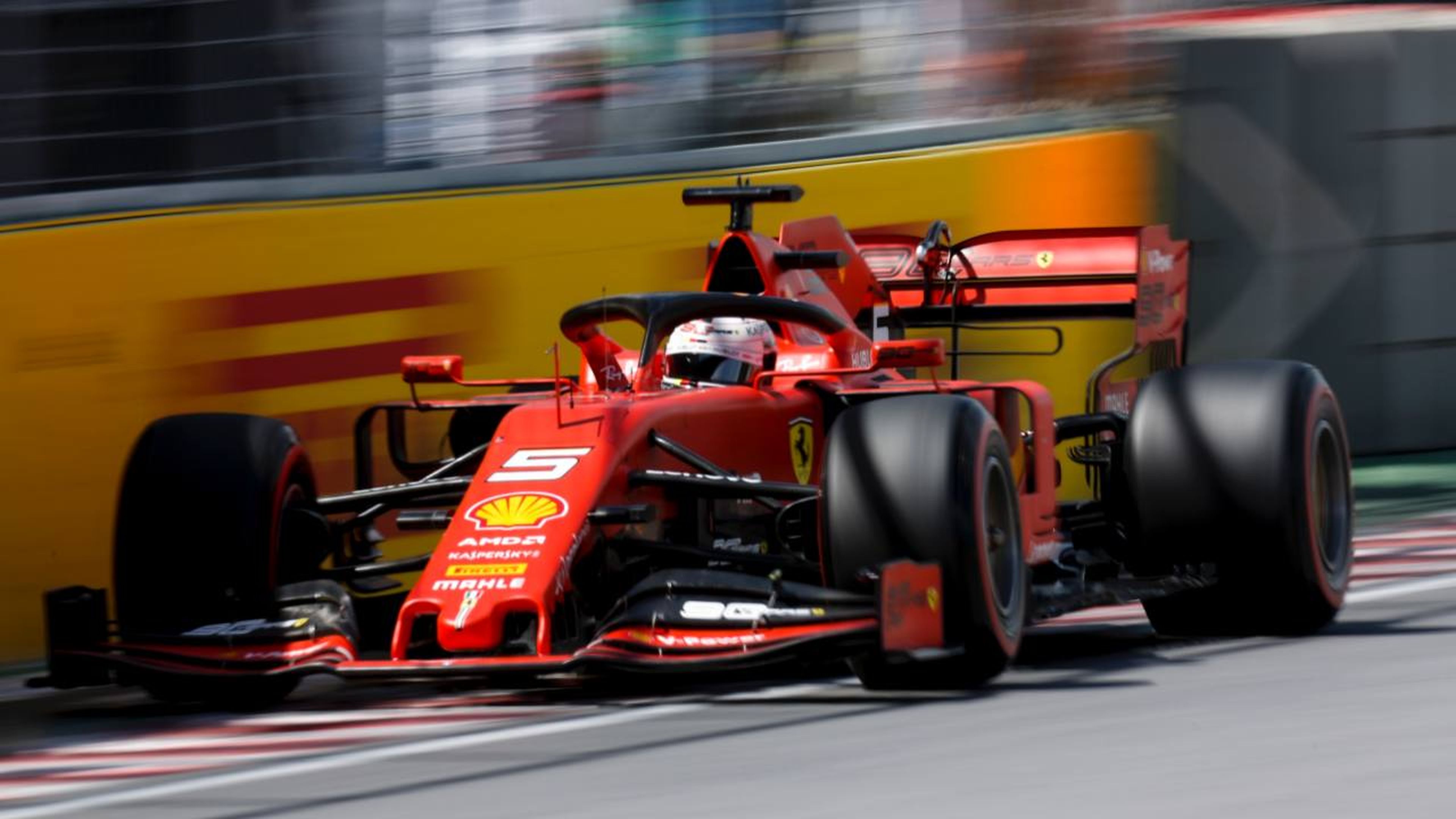 Sebastian Vettel en el GP Canadá F1