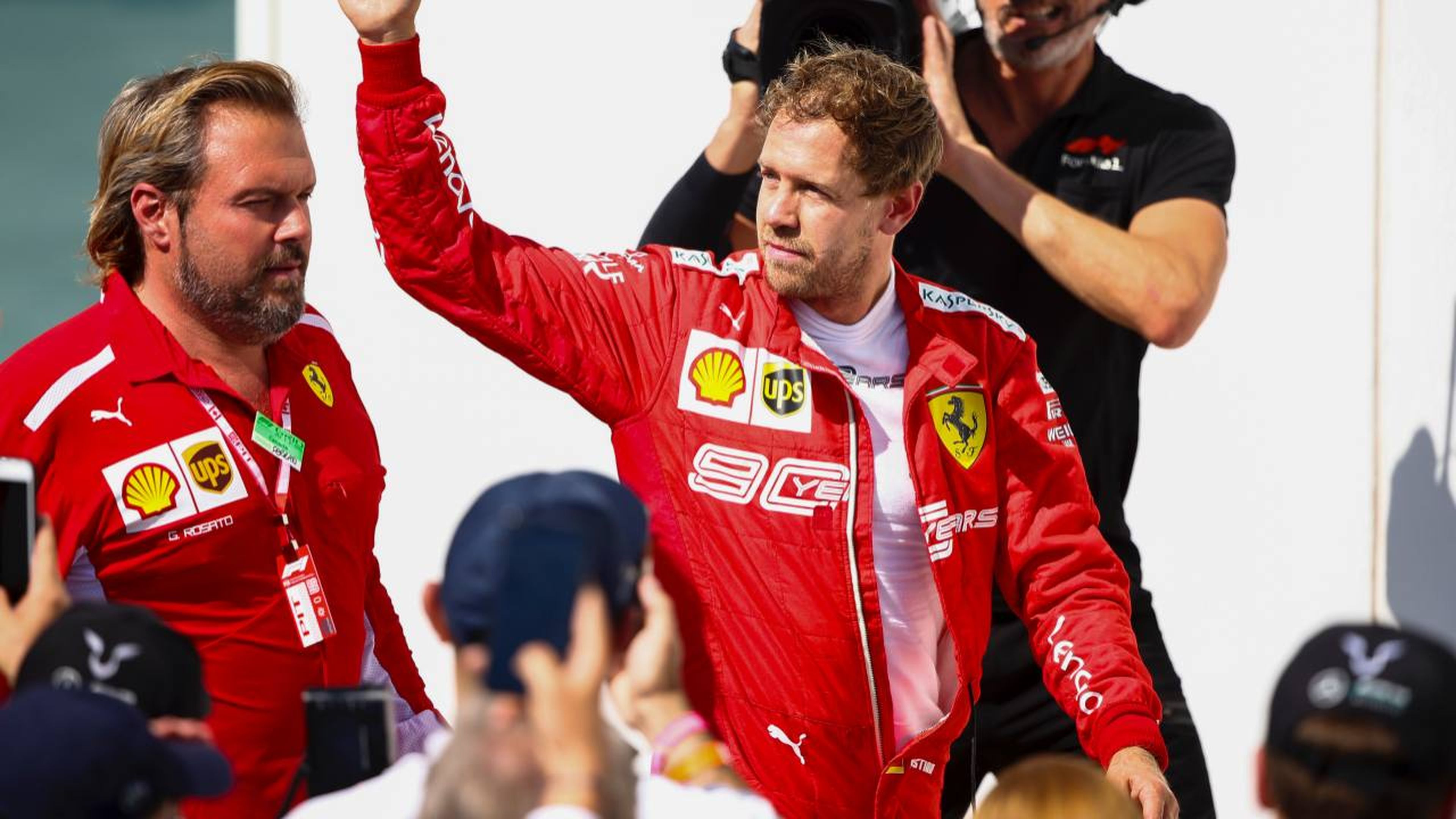 Sebastian Vettel vuelve al paddock