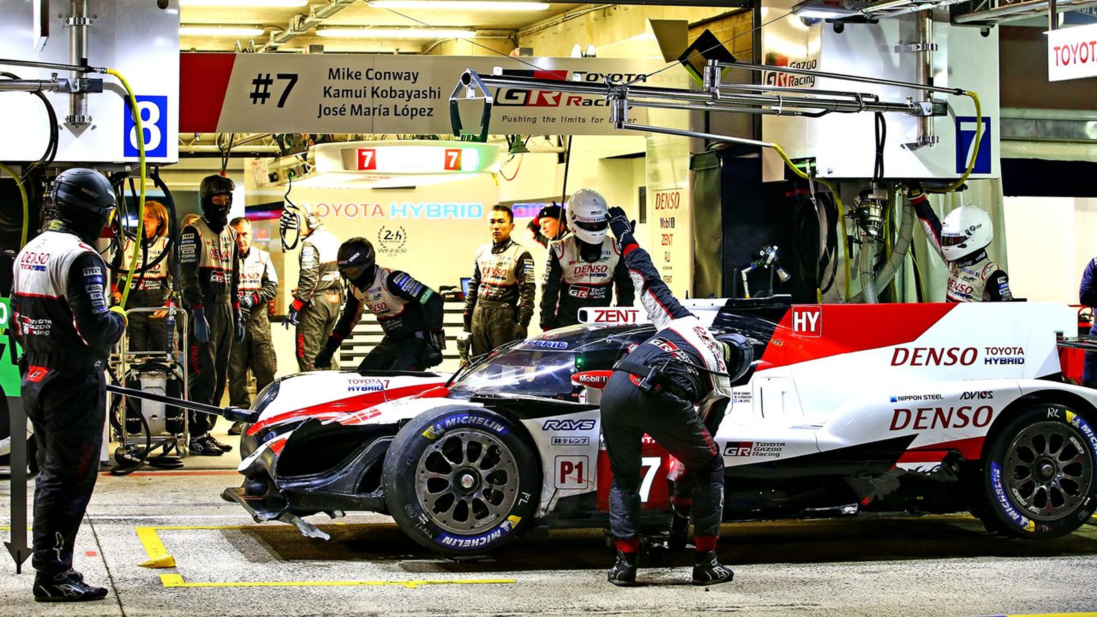 Susto de Toyota en Le Mans