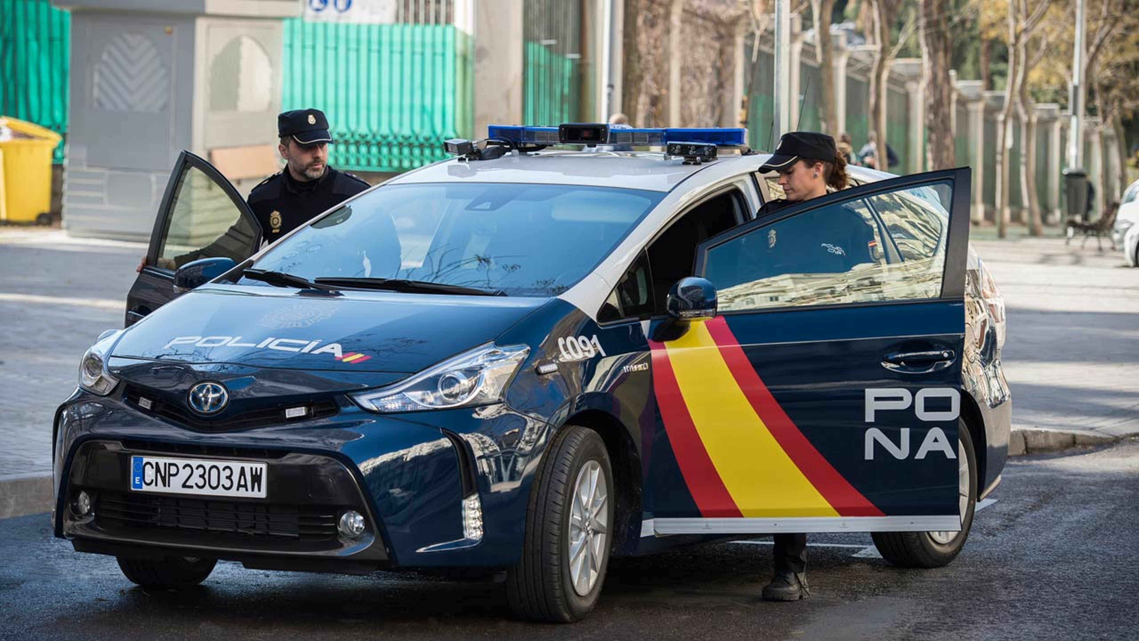 Toyota Prius Policia Nacional