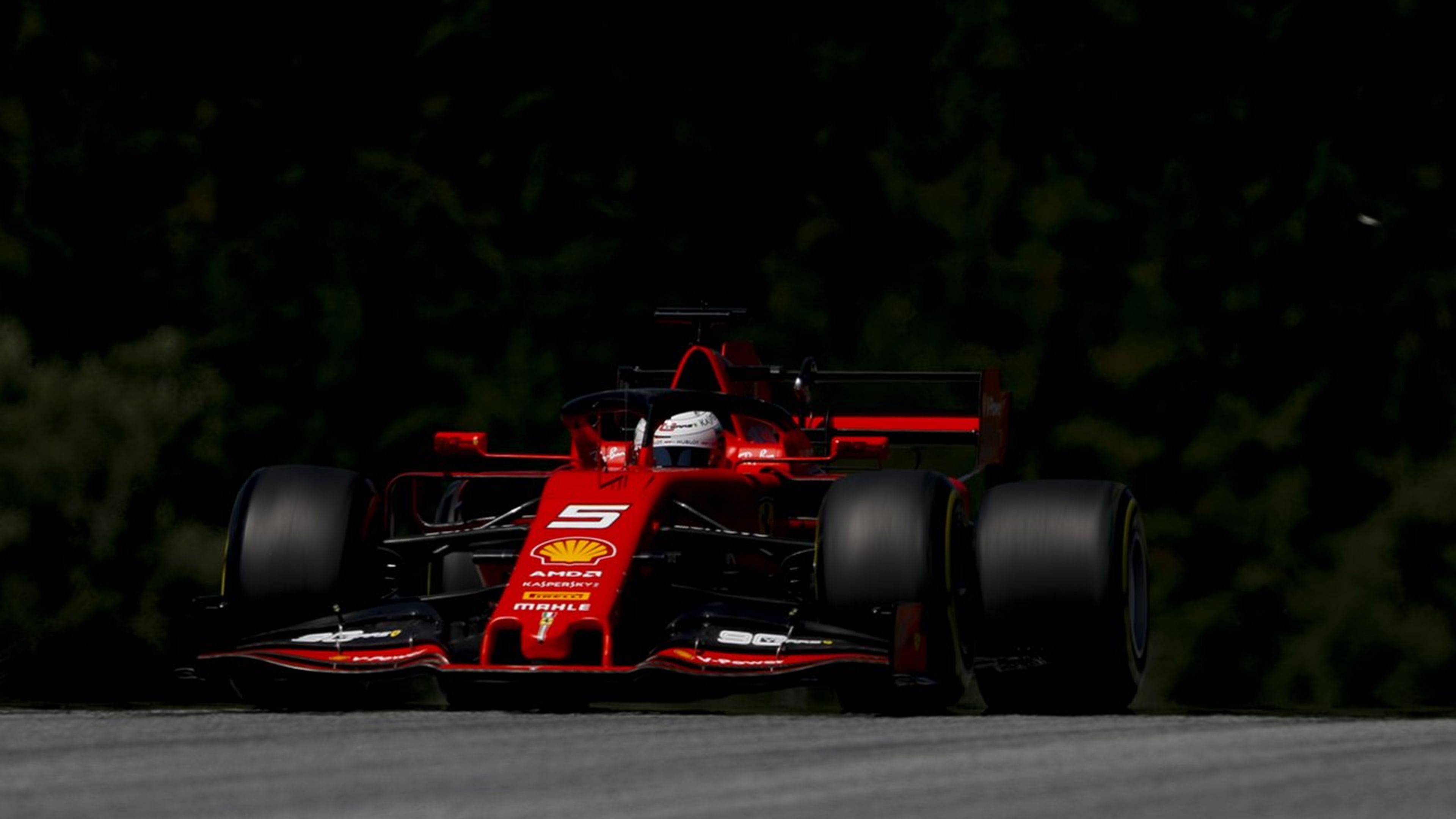 Vettel en el GP de Austria F1 2019