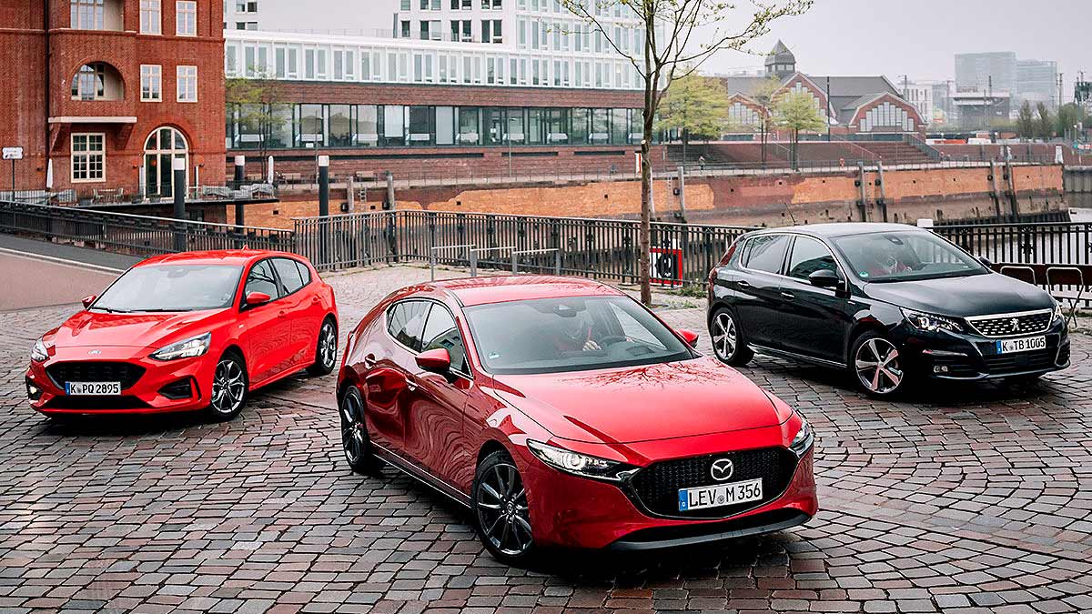 Comparativa Del Nuevo Mazda3 Vs Ford Focus Y Peugeot 308