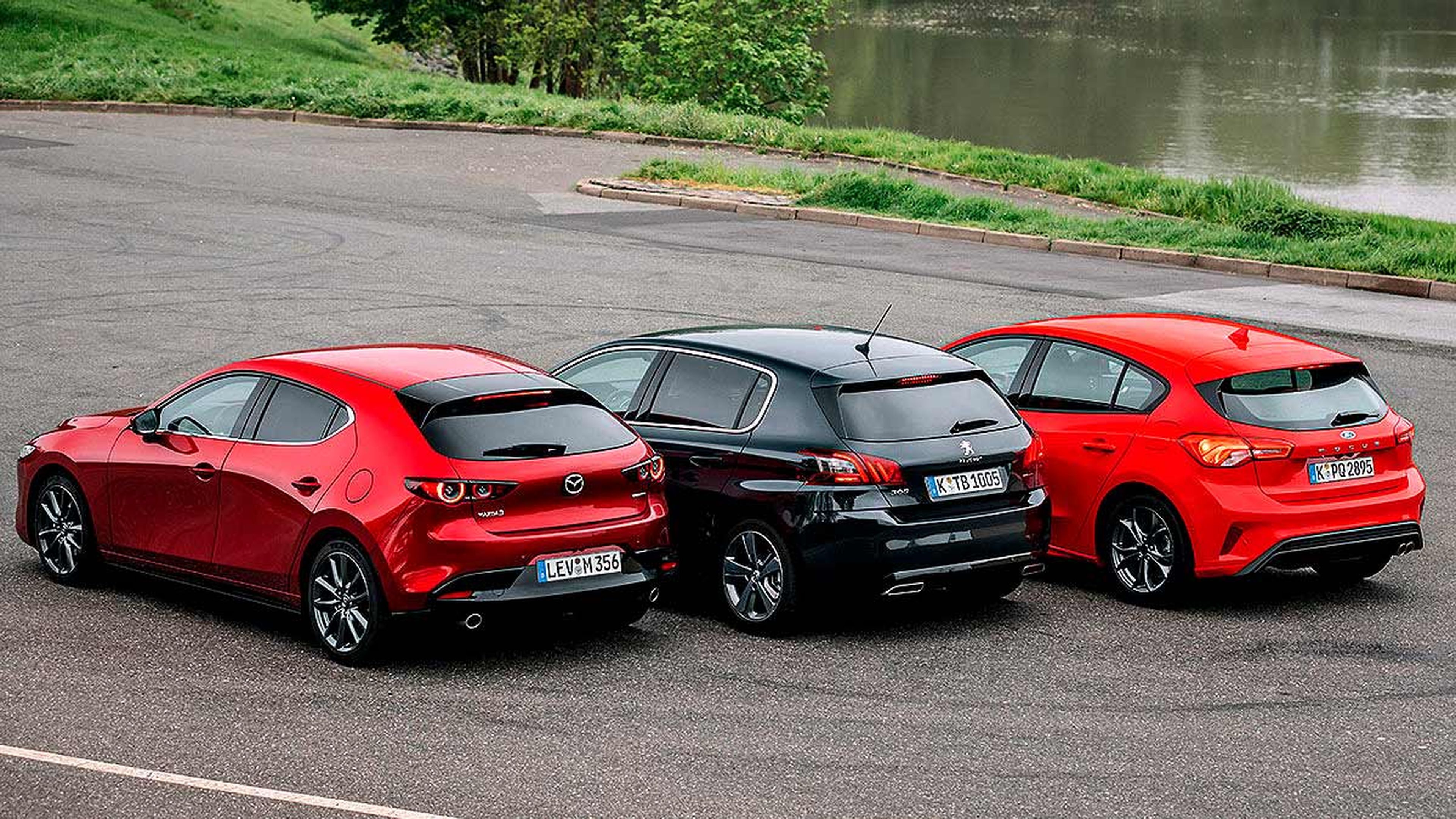 Comparativa del nuevo Mazda3 vs Ford Focus y Peugeot 308