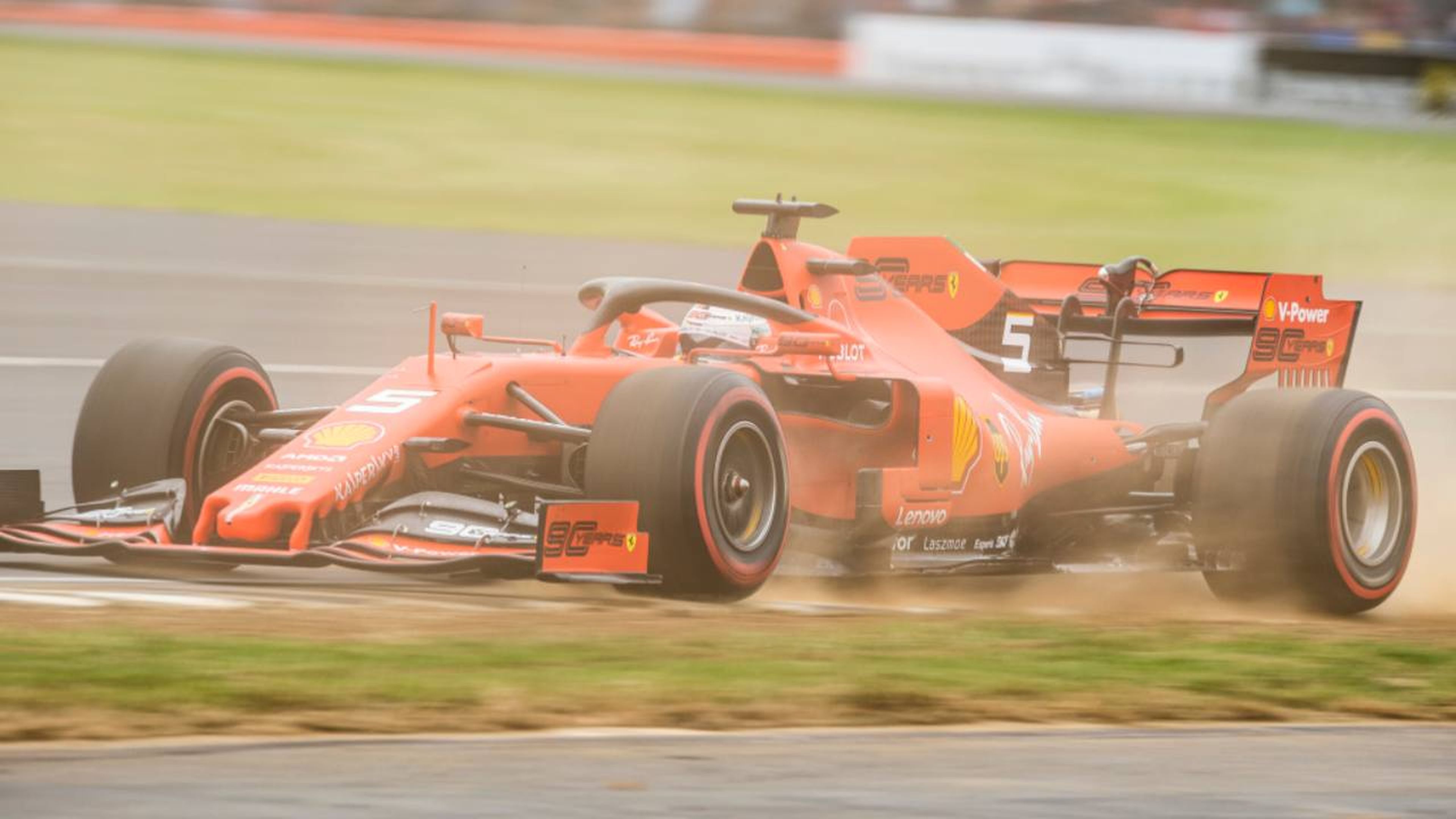 Error de Vettel en Silverstone