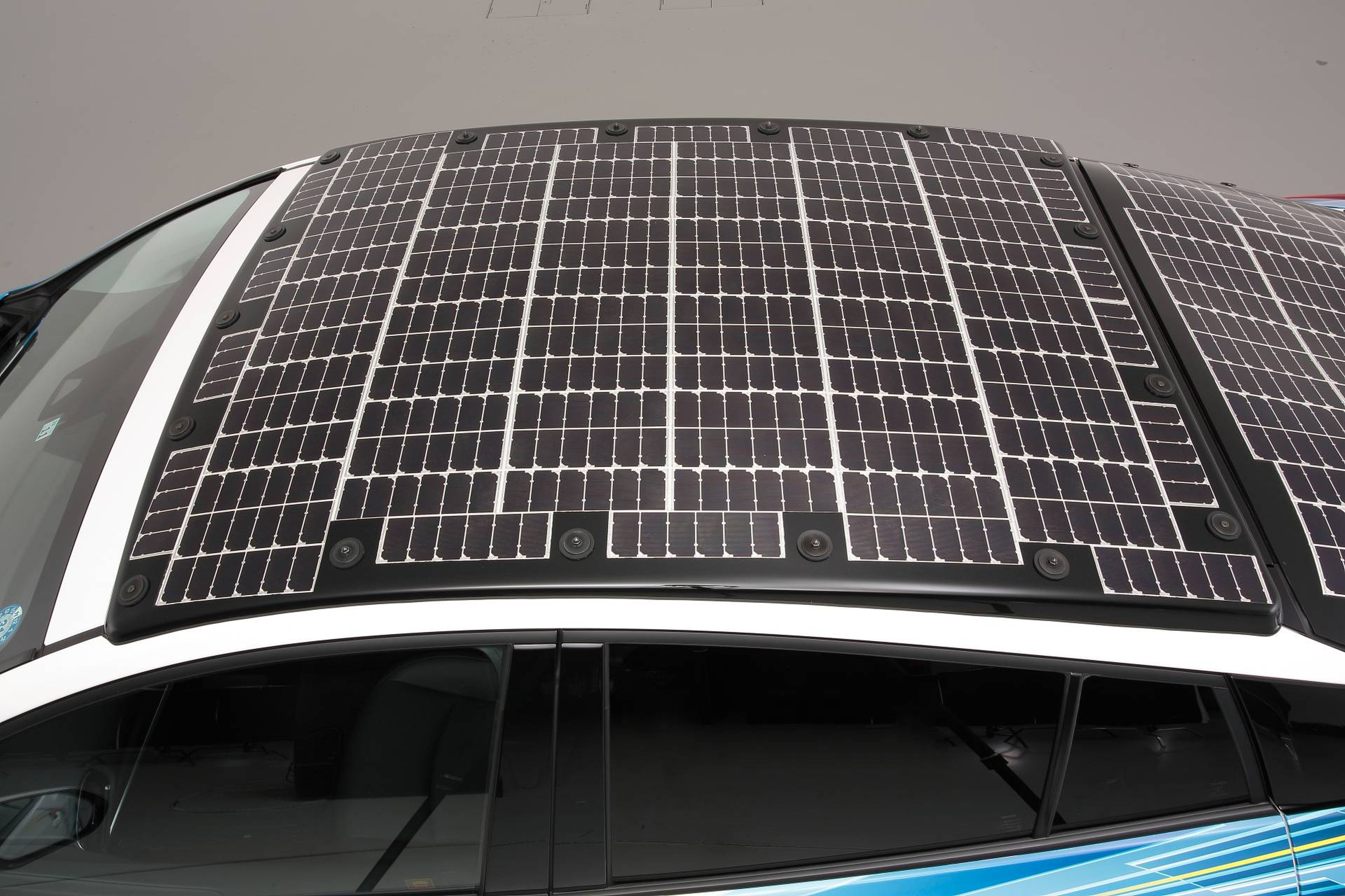 Toyota Prius con paneles solares