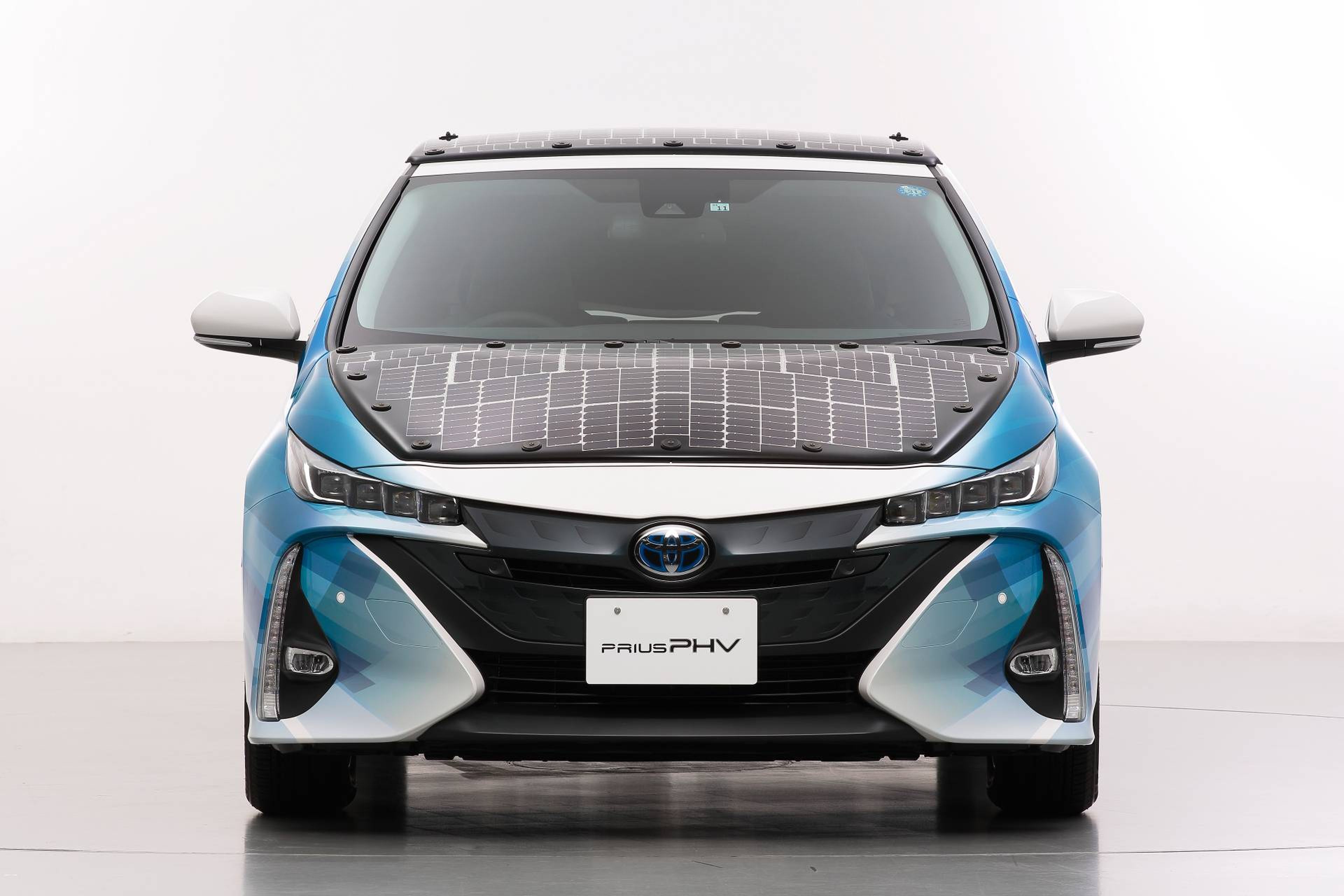 Toyota Prius con paneles solares